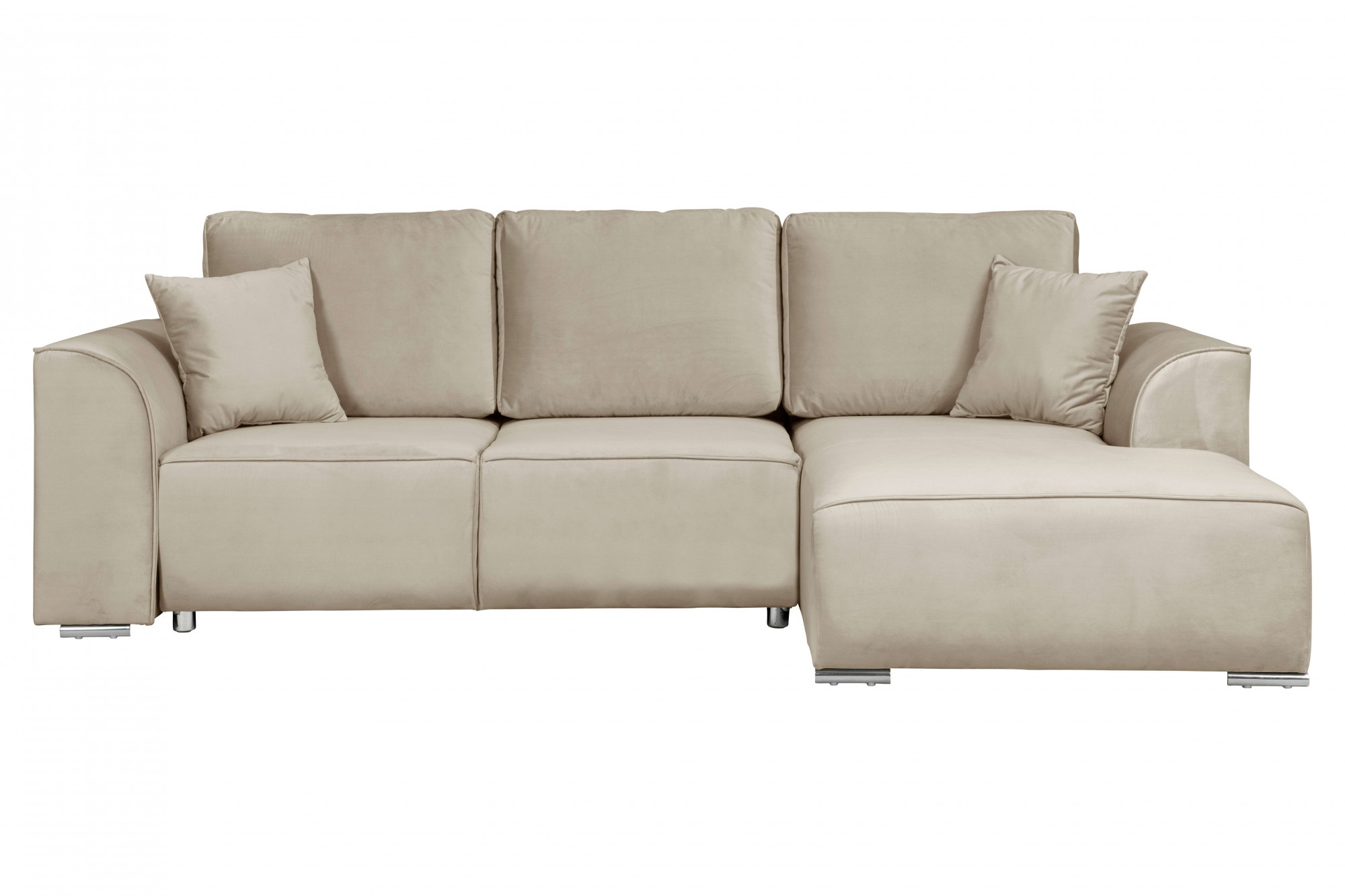 INOSIGN Ecksofa »BEATRICE optionale Schlafsofa mit Bettkasten, B/T/H: 265/170/86 cm«, L-Form, wahlweise auch mit Bettfunktion und Bettkasten