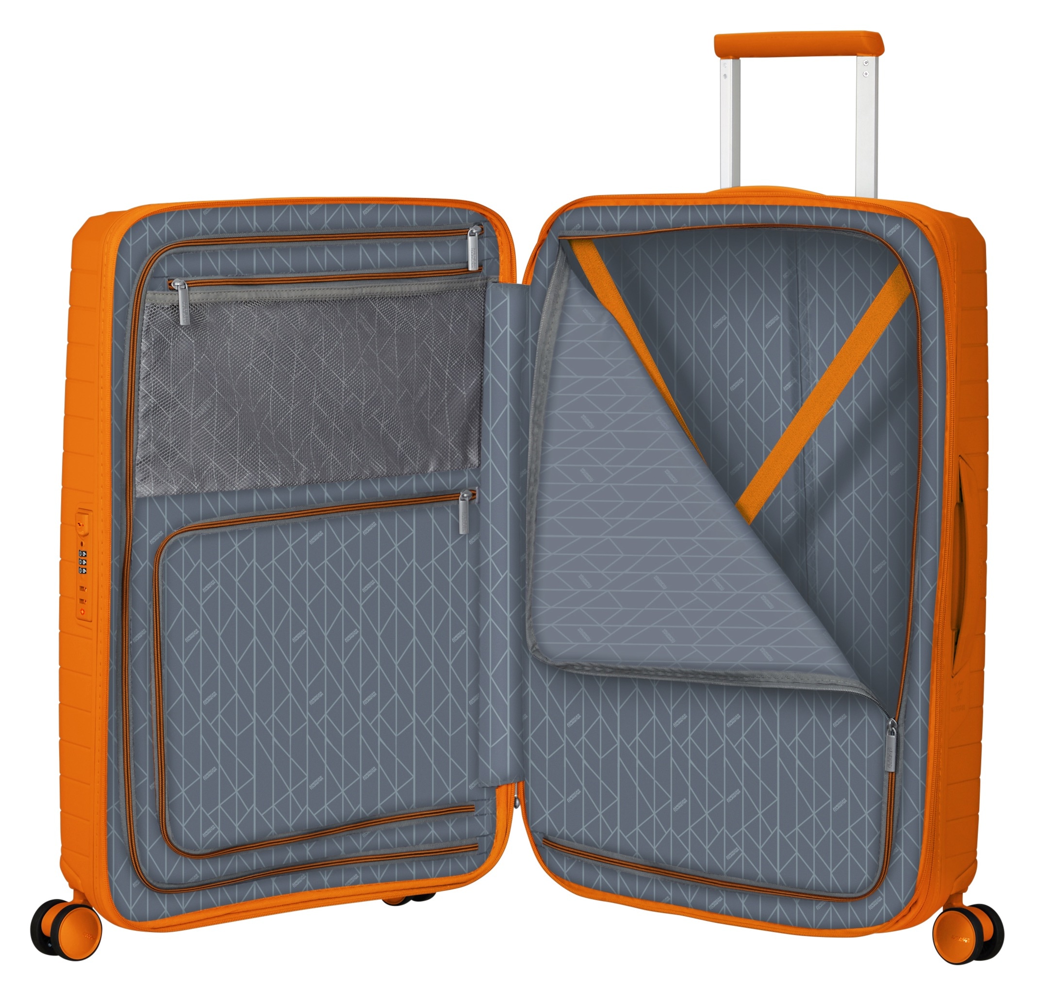 American Tourister® Hartschalen-Trolley »FASTFORWARD, verschiedene Größen und Farben«, 4 Rollen, Hartschalen-Koffer personalisierbar TSA-Schloss Volumenerweiterung