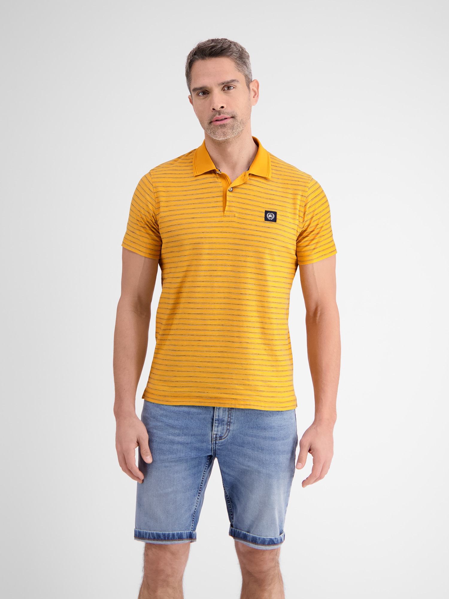 LERROS Poloshirt »LERROS Herren Poloshirt, gestreift«