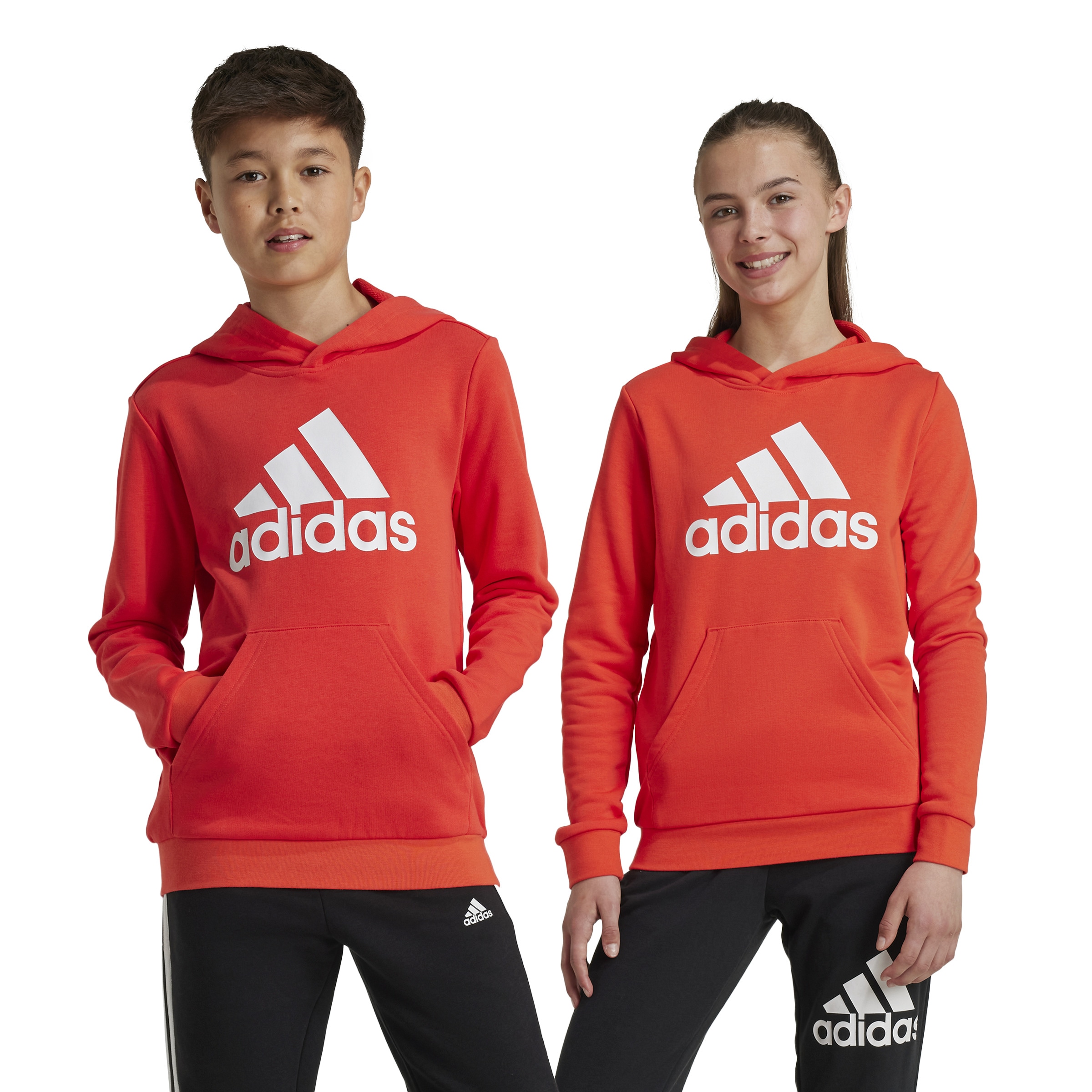 adidas Sportswear Kapuzensweatshirt »BIG LOGO ESSENTIALS COTTON HOODIE«