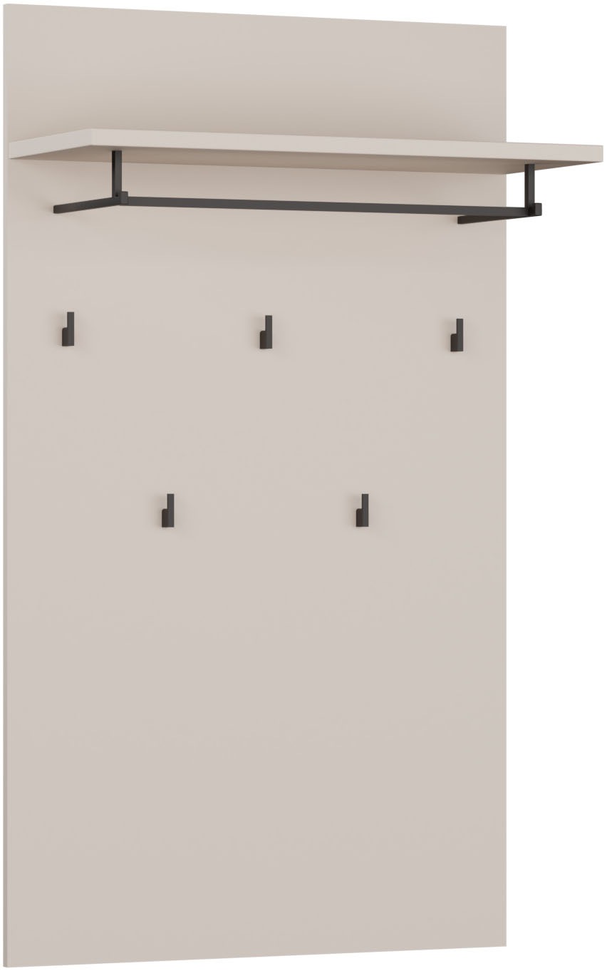 Thumbnail - FORTE Garderobenpaneel B/H/T 74/127/30 cm, Wandmontage