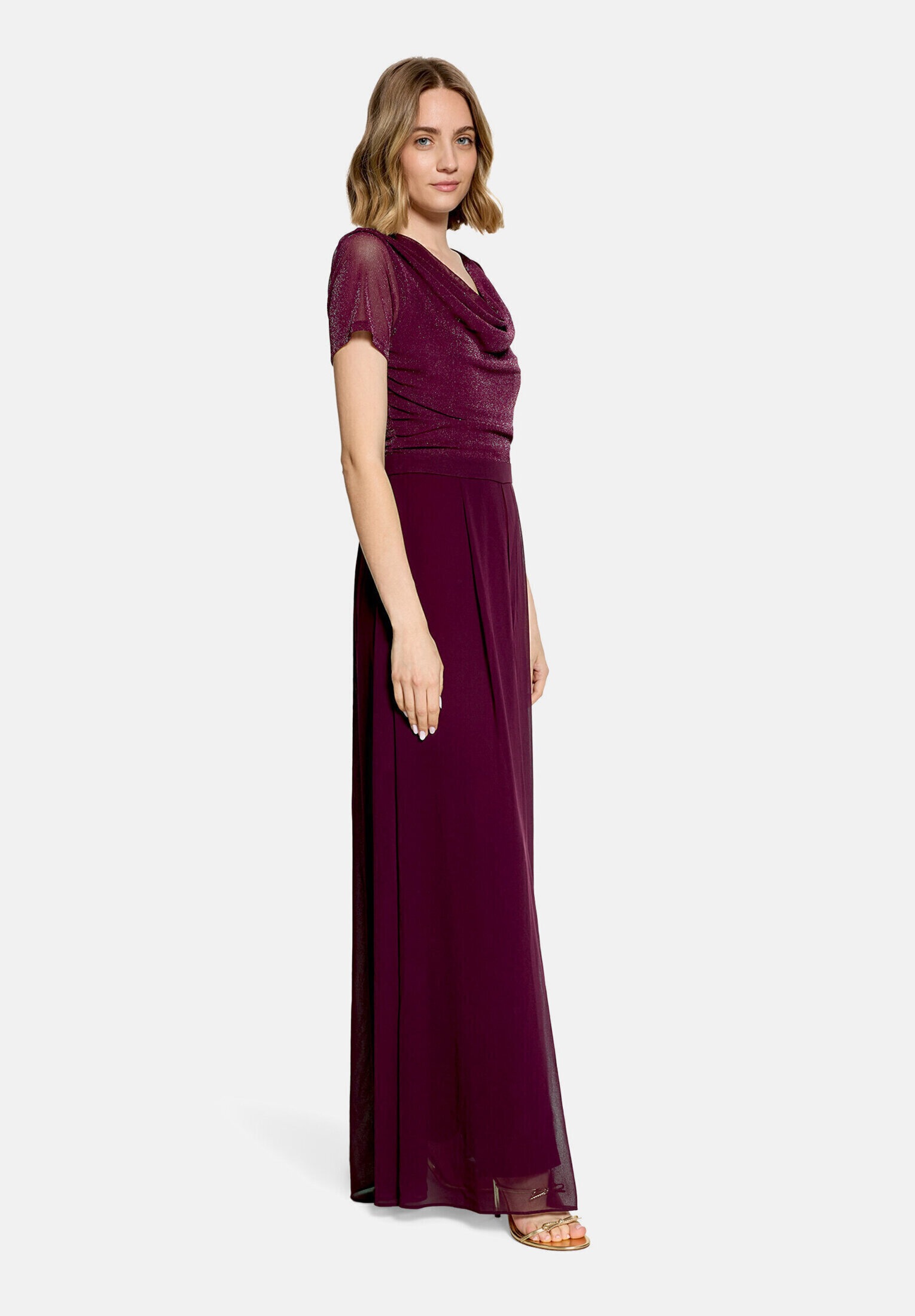 Vera Mont Overall »Damen mit Wasserfallausschnitt« 1