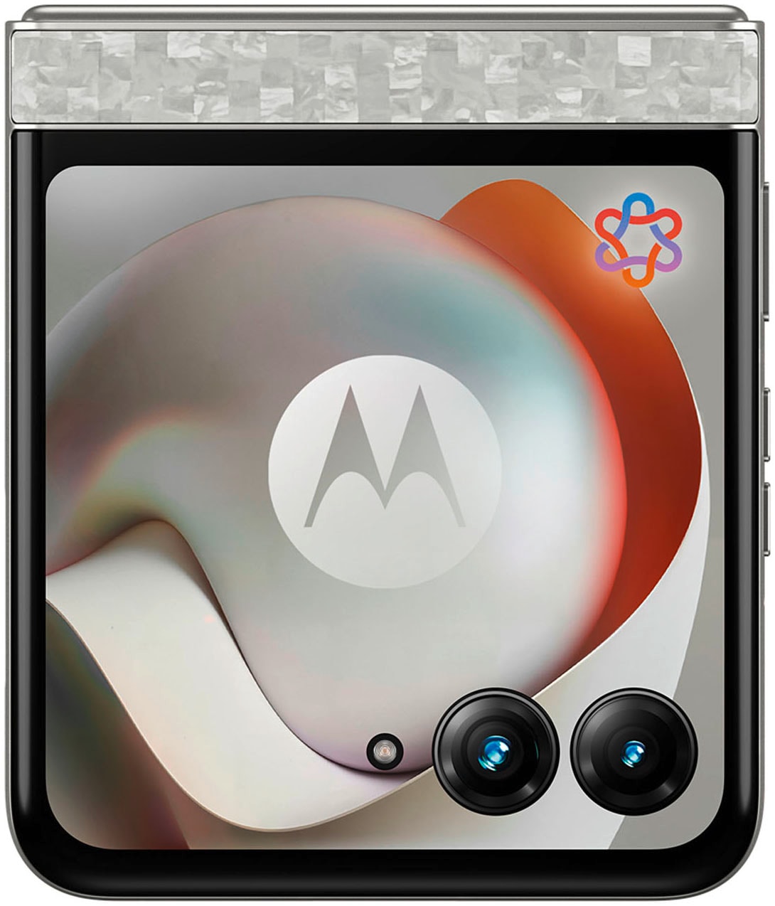 Motorola Smartphone »razr 70« PANTONE® Bright White