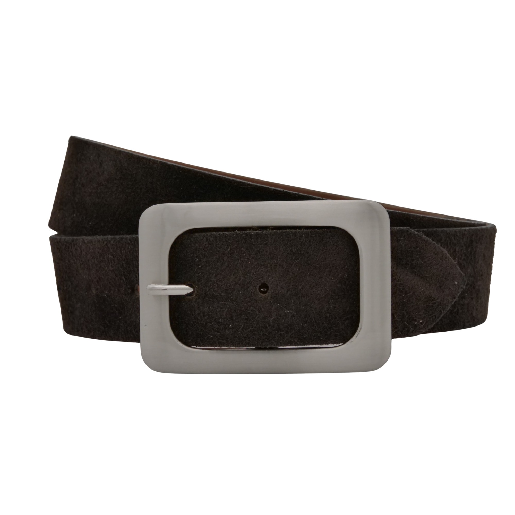 AnnaMatoni Ledergürtel "AnnaMatoni Damen Ledergürtel in hochwertigem Velour Leder 4cm"