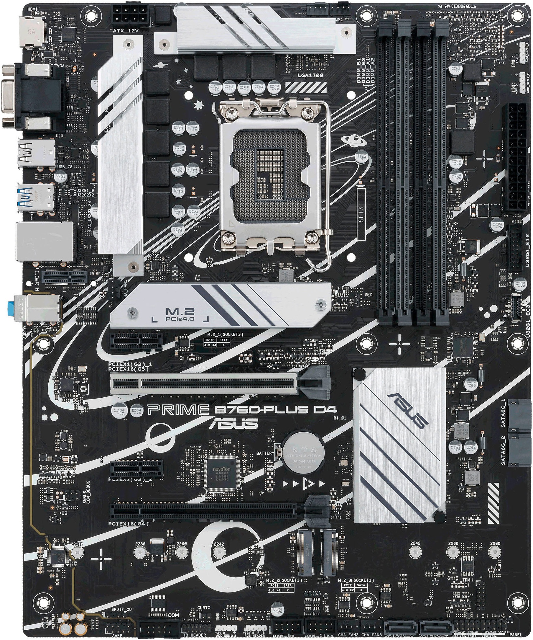 Asus Mainboard »PRIME B760-PLUS D4«