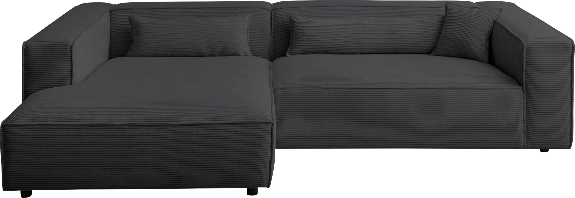 LeGer Home by Lena Gercke Ecksofa "PIARA XXL, Big-Sofa, Cord, Leinenoptik o günstig online kaufen