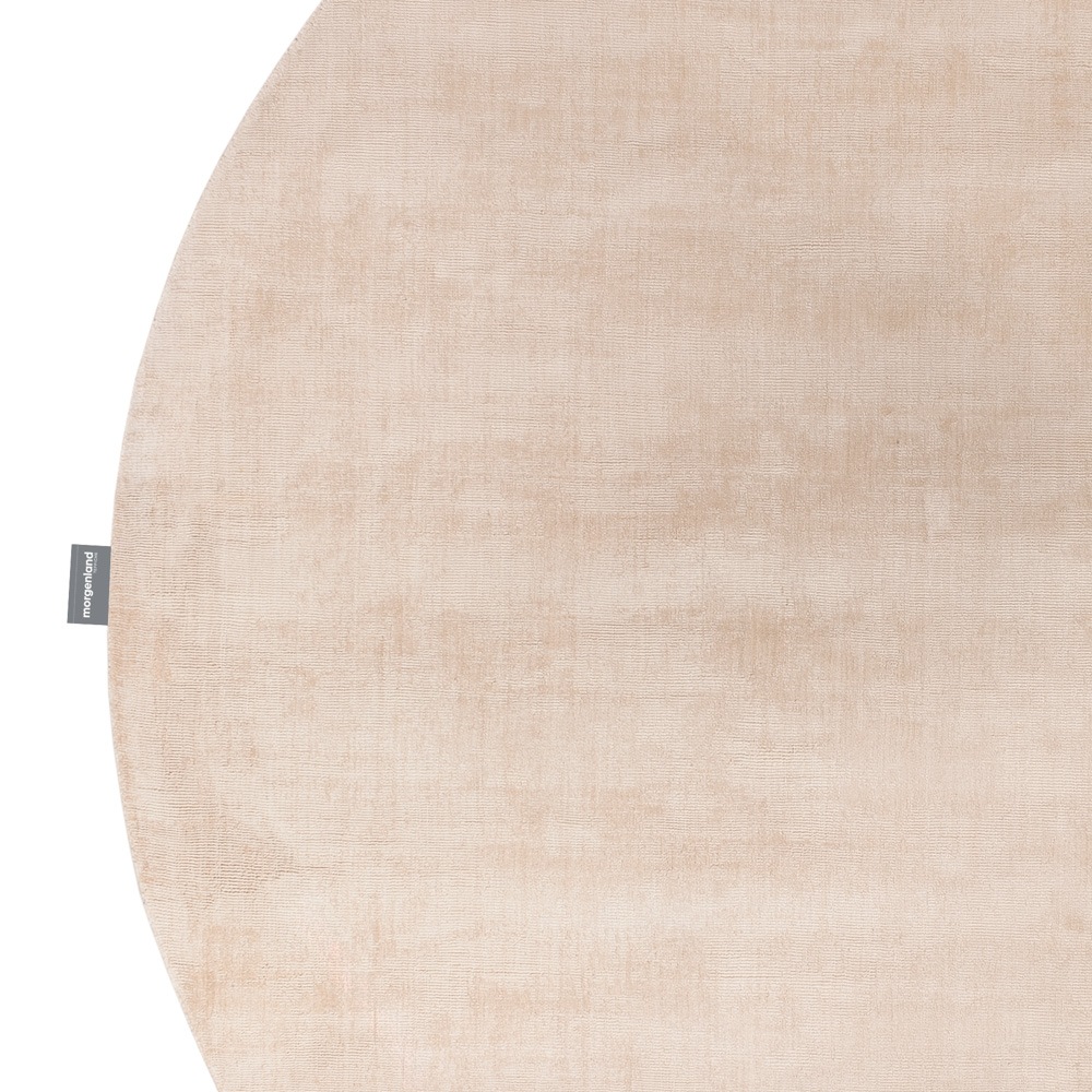 morgenland Teppich »Symphony - Viskose Teppich«, rund, 0,7 mm Höhe, sehr weicher Flor
