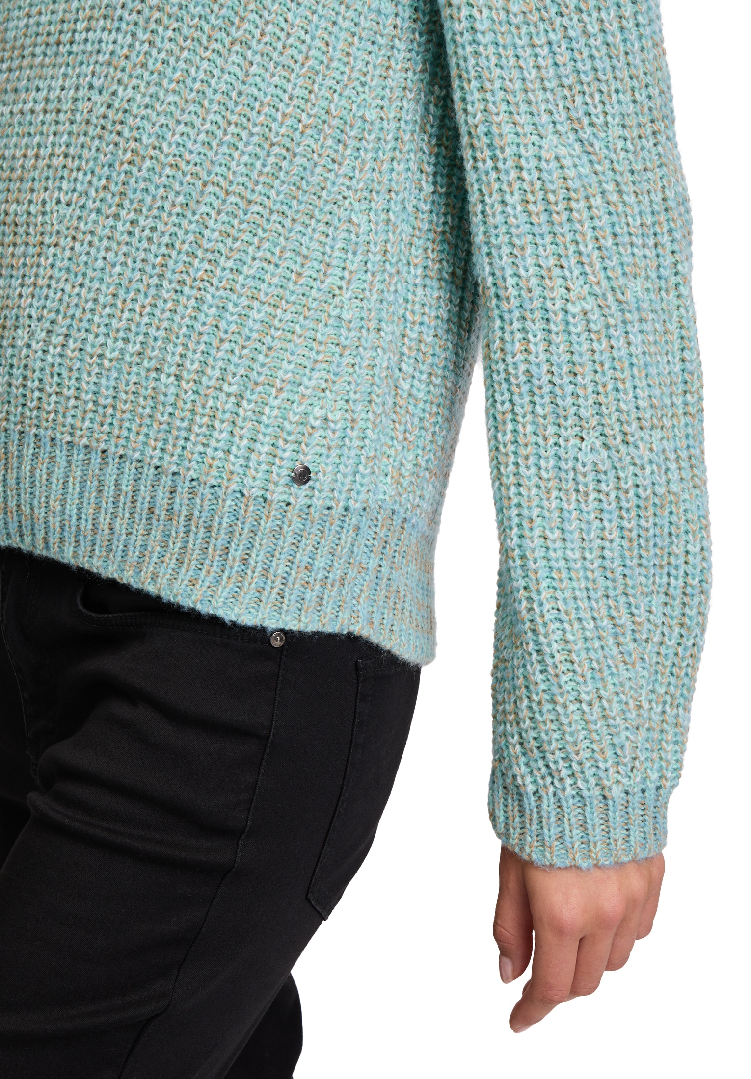 Betty&Co Strickpullover »Betty & Co Damen Strickpullover mit Struktur«, (1 tlg.), Struktur