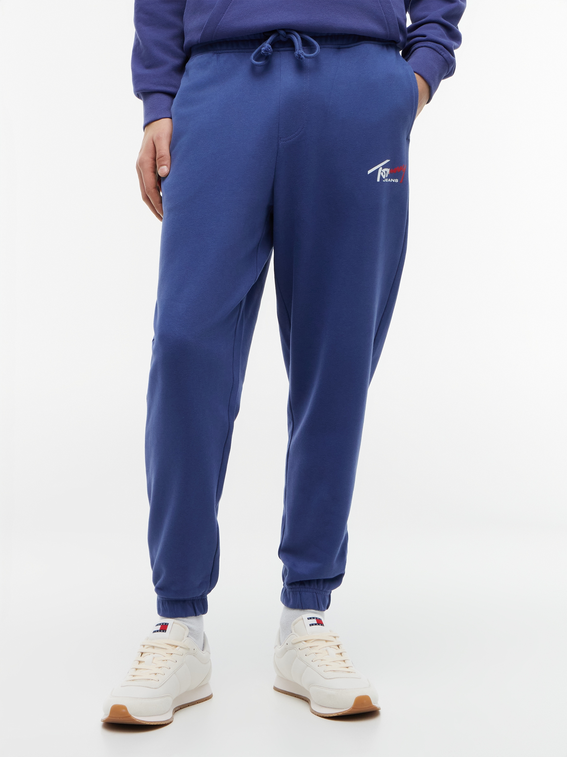 Tommy Jeans Jogginghose "TJM REGULAR SIGNATURE" mit Logo und Bündchen