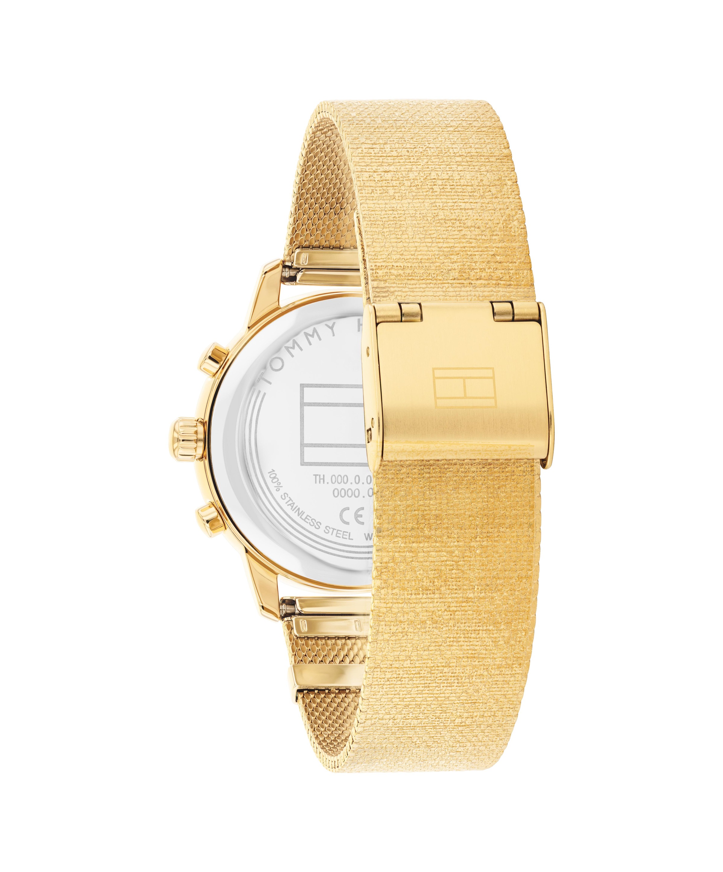 Tommy Hilfiger Blake Uhr Gold Weiß 34mm 3