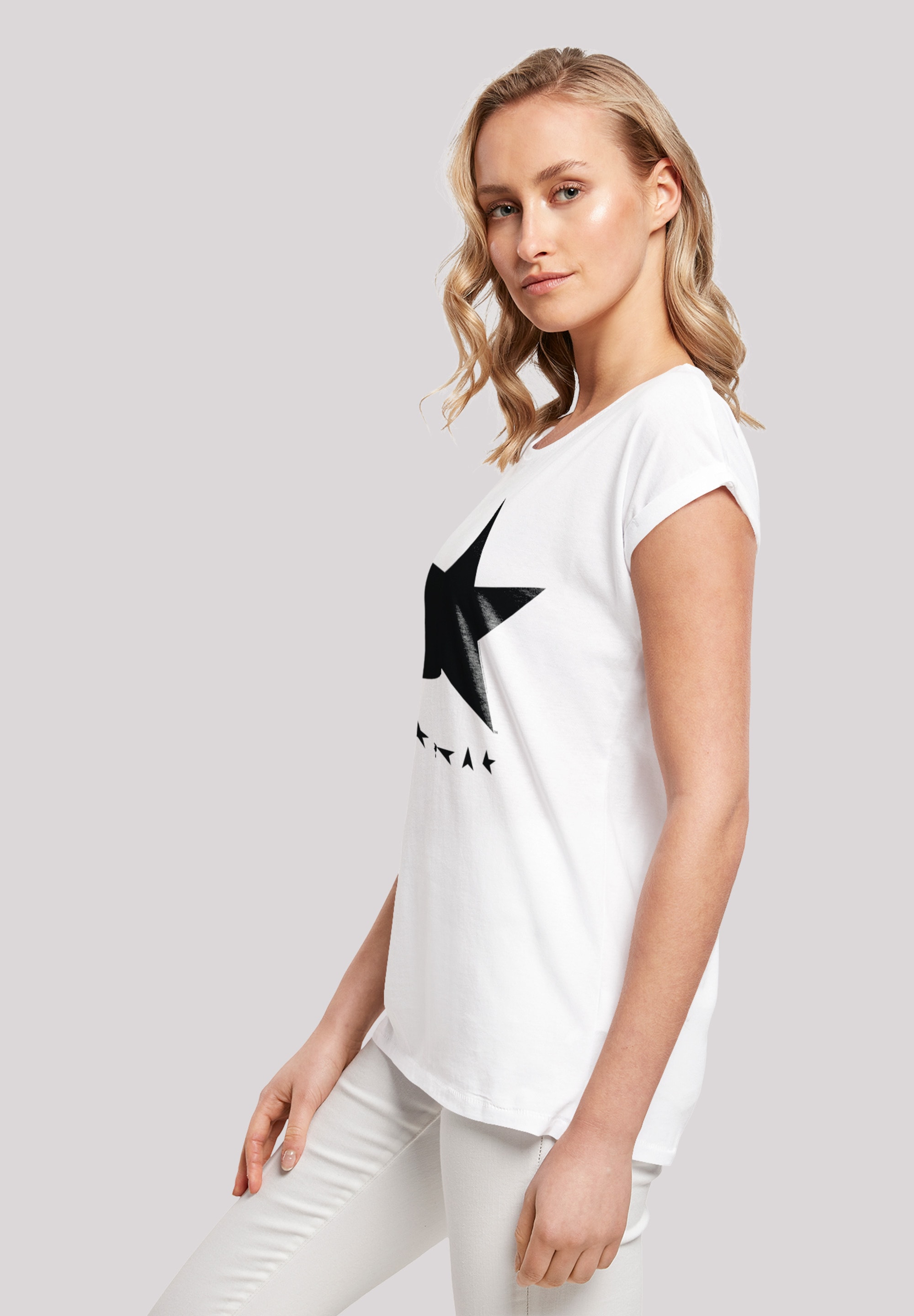 F4NT4STIC T-Shirt »David Bowie Star Logo«, Print