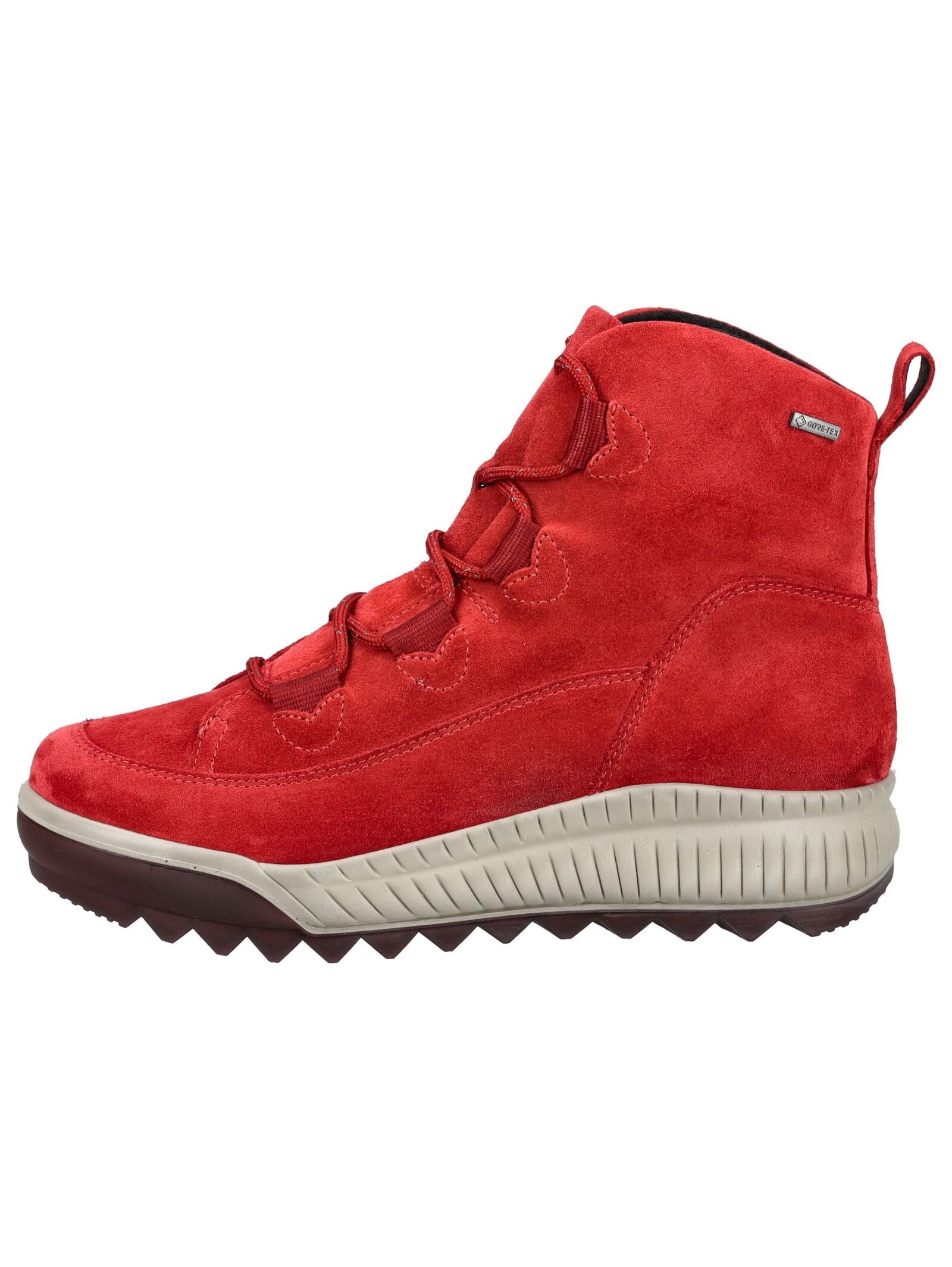Legero Schnürstiefelette "Legero Stiefelette Veloursleder" günstig online kaufen