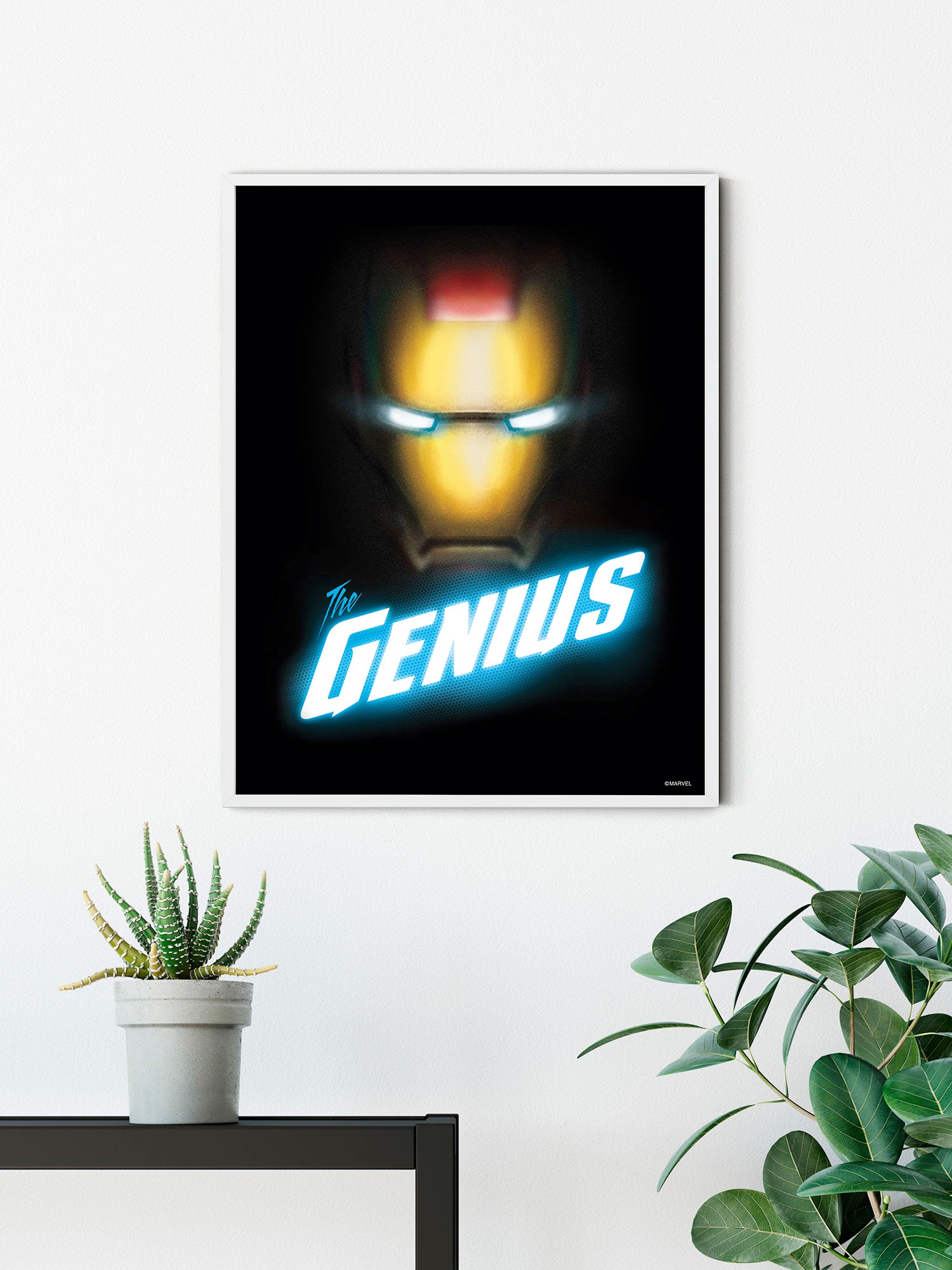Komar Bild »Avengers The Genius« Disney 1 Stk. tlg. Wandbild zur Dekoration im Kinderzimmer - ohne Rahmen