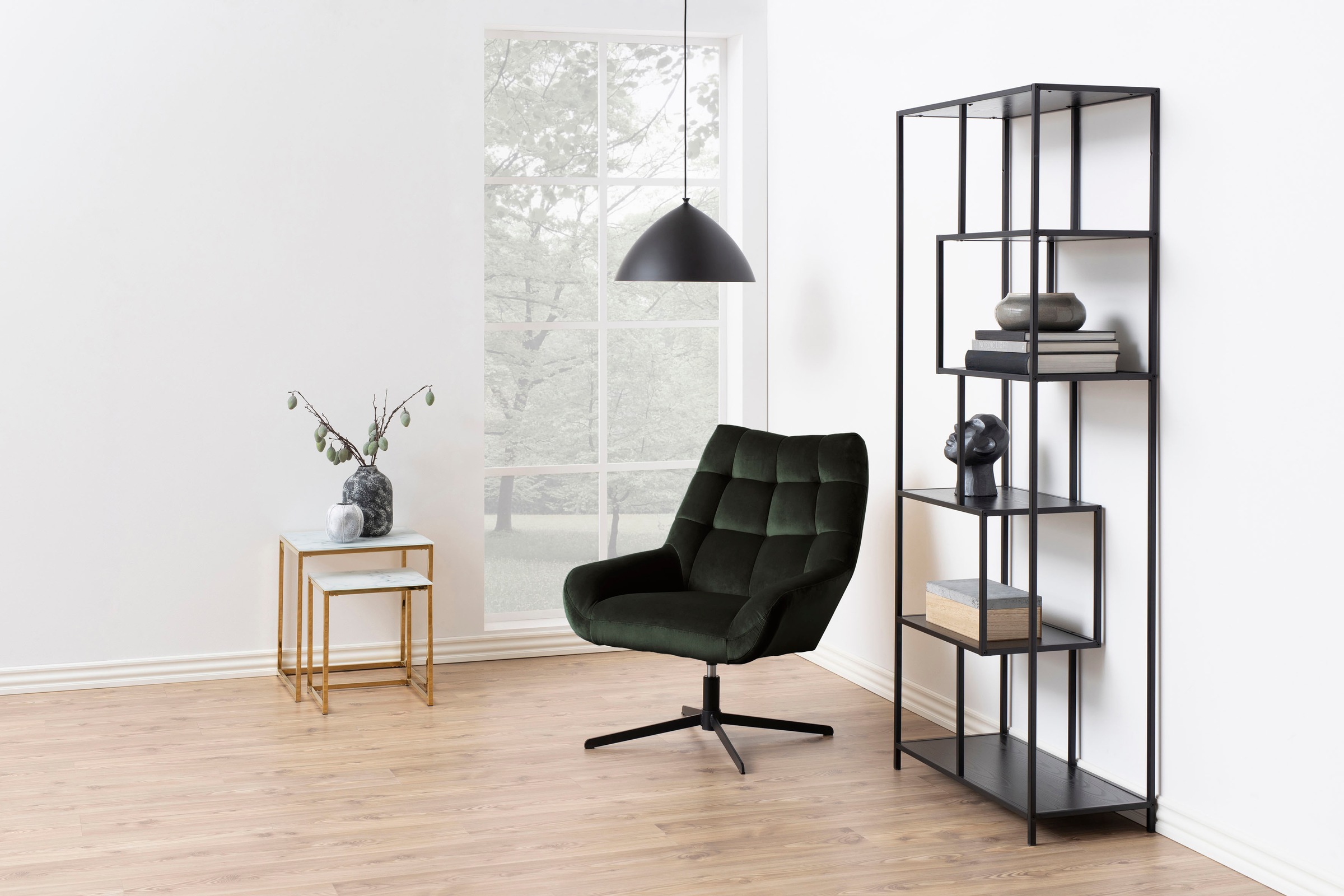 ACTONA GROUP Drehsessel "Potsdam" 1, 1 Stk. tlg. Drehfunktion und quadratis günstig online kaufen