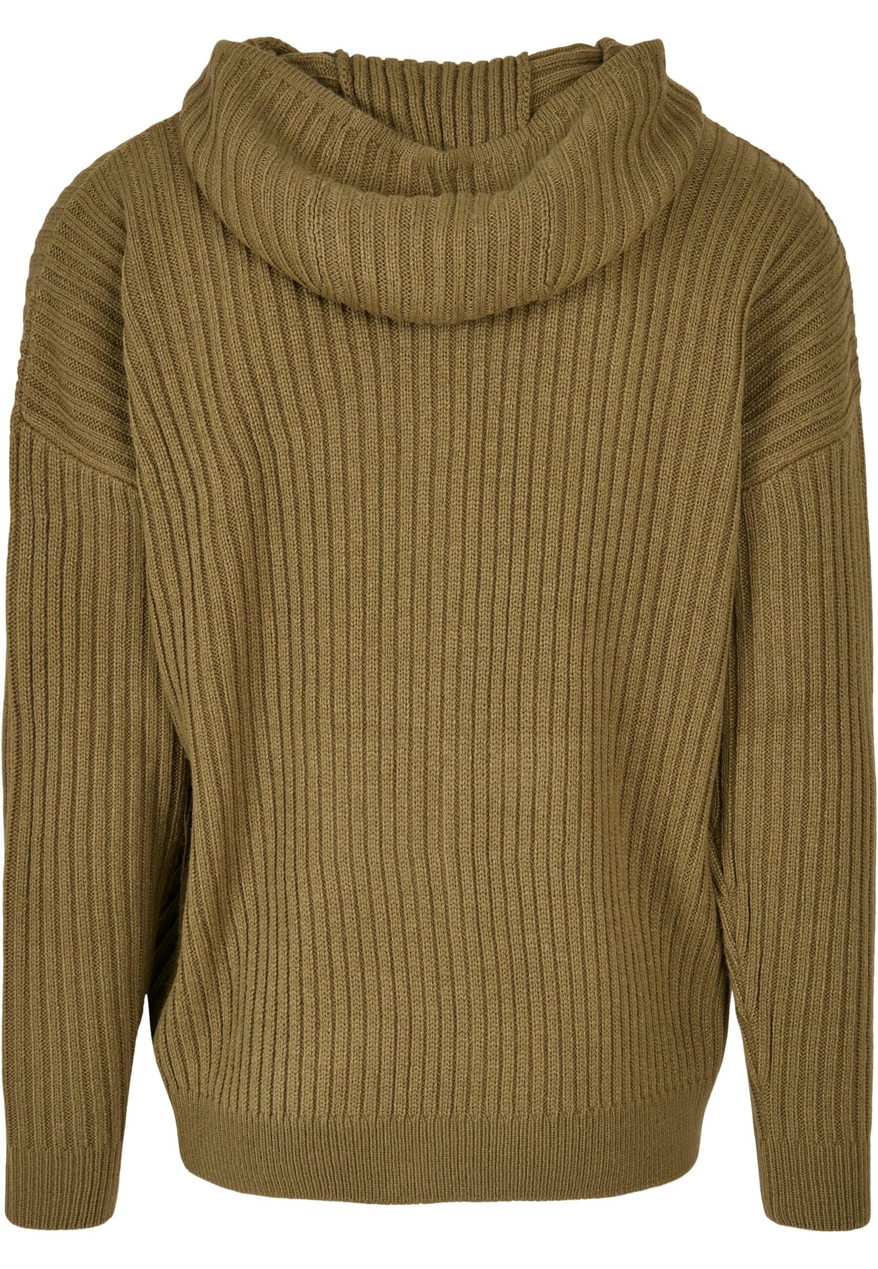 URBAN CLASSICS Kapuzensweatshirt »Urban Classics Herren Knitted Zip Hoody«, (1 tlg.)