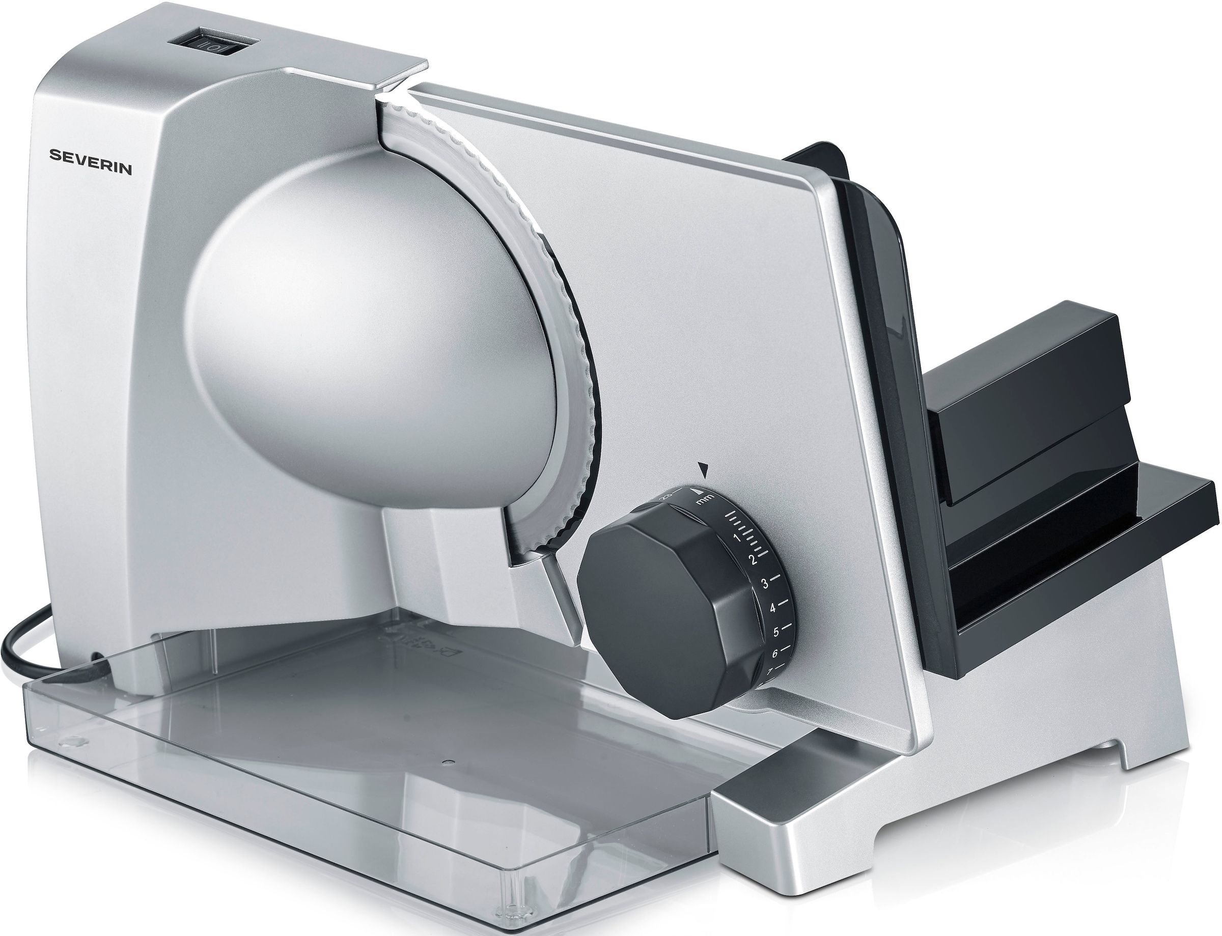 Severin Allesschneider "AS 3917" 130 W Fingerschutz, Brotschneidemaschine S günstig online kaufen