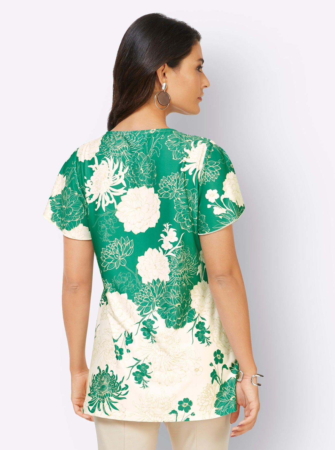 Thumbnail - creation L Print-Shirt "Longshirt", (1 tlg.)