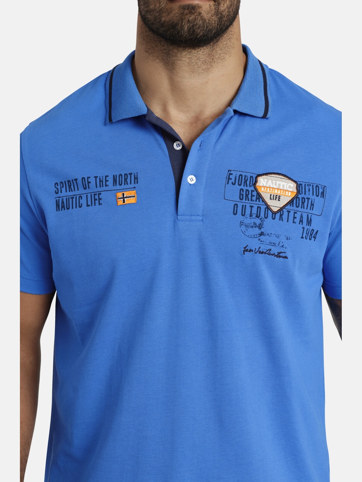 Jan Vanderstorm Poloshirt »Poloshirt HALLFRED«