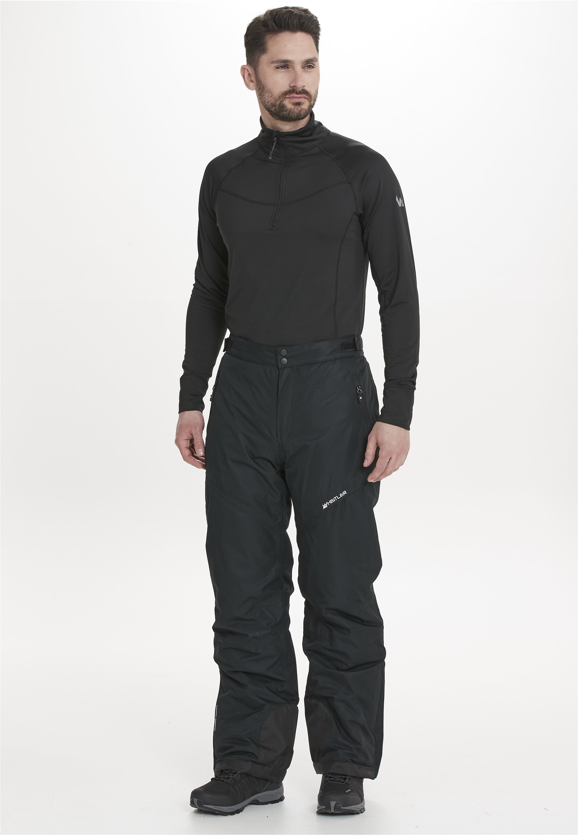 WHISTLER Langarmshirt »Baggio«, (1 tlg.), mit hochabschließendem Kragen
