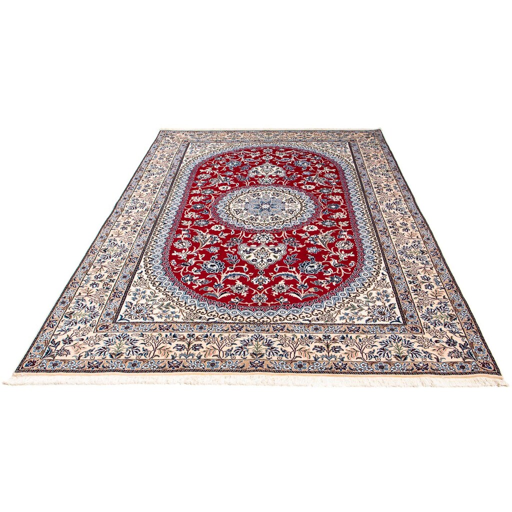 morgenland Orientteppich »Perser - Nain - Royal - 240 x 165 cm - dunkelrot«, rechteckig