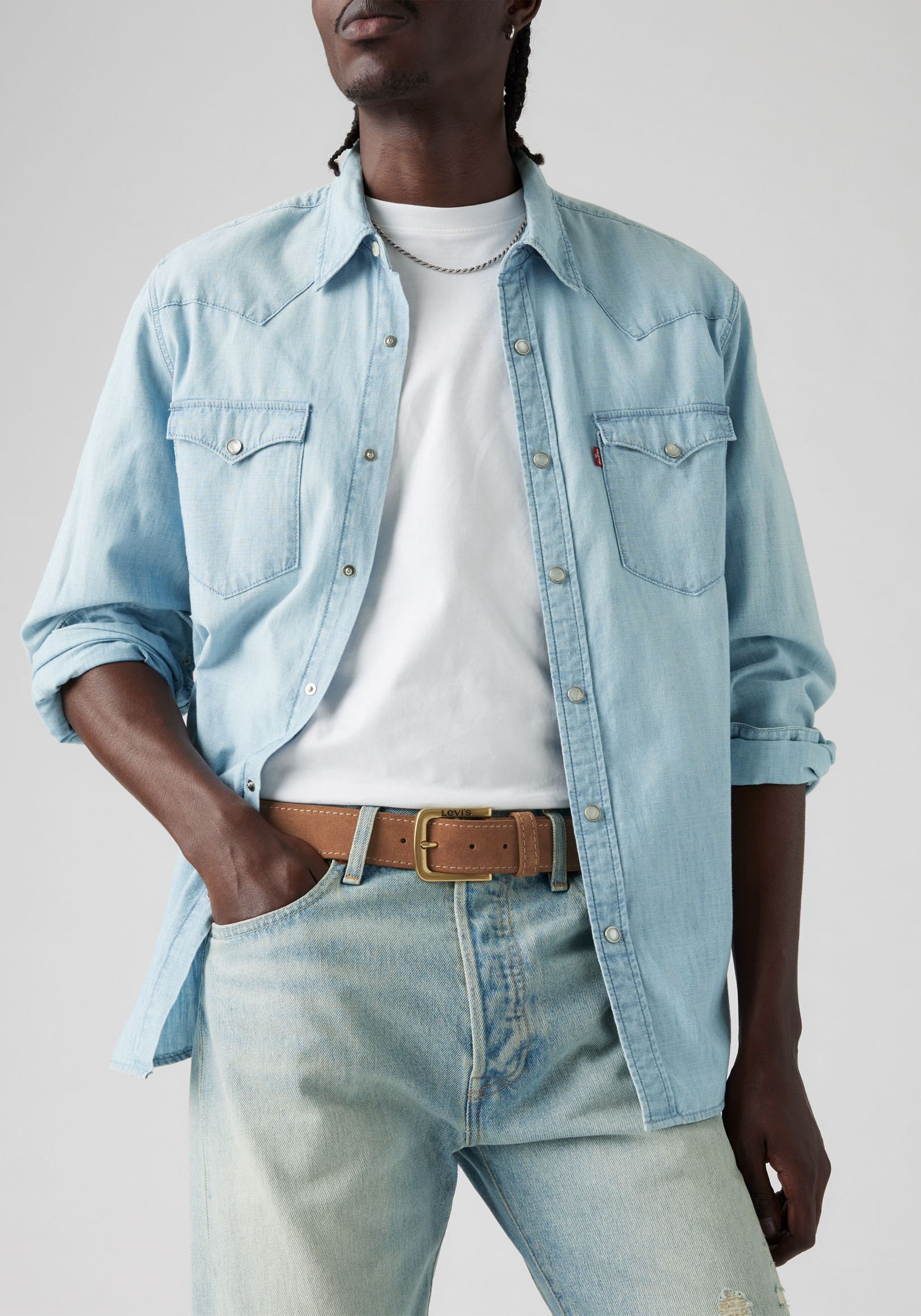 Levi's® Ledergürtel »LOIRE« Unisex