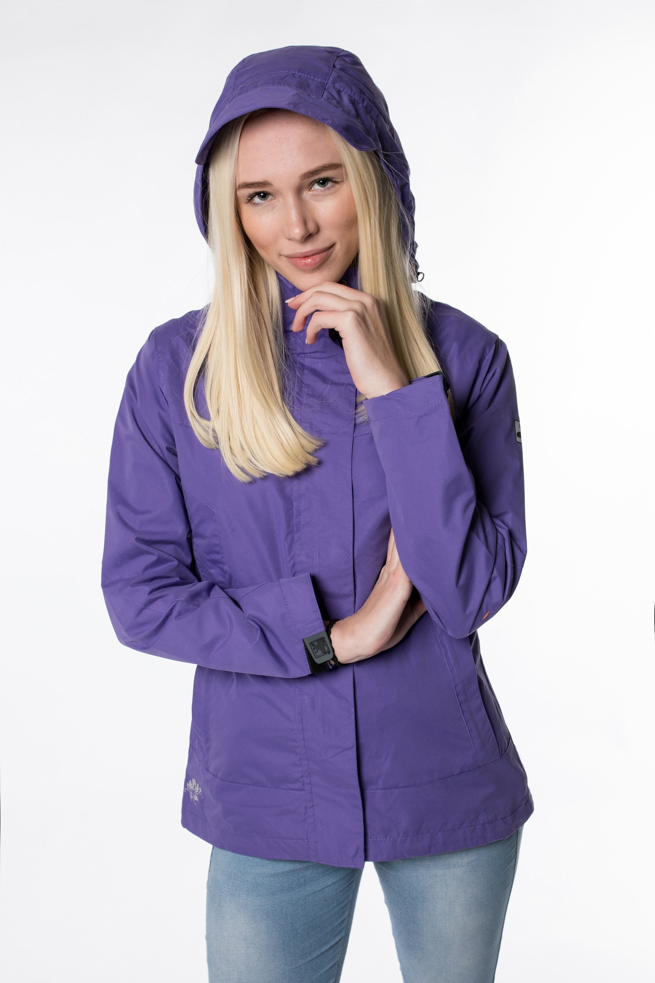 DEPROC Active Outdoorjacke "CAMBRIDGE WOMEN" mit Kapuze auch in Großen Größen erhältlich