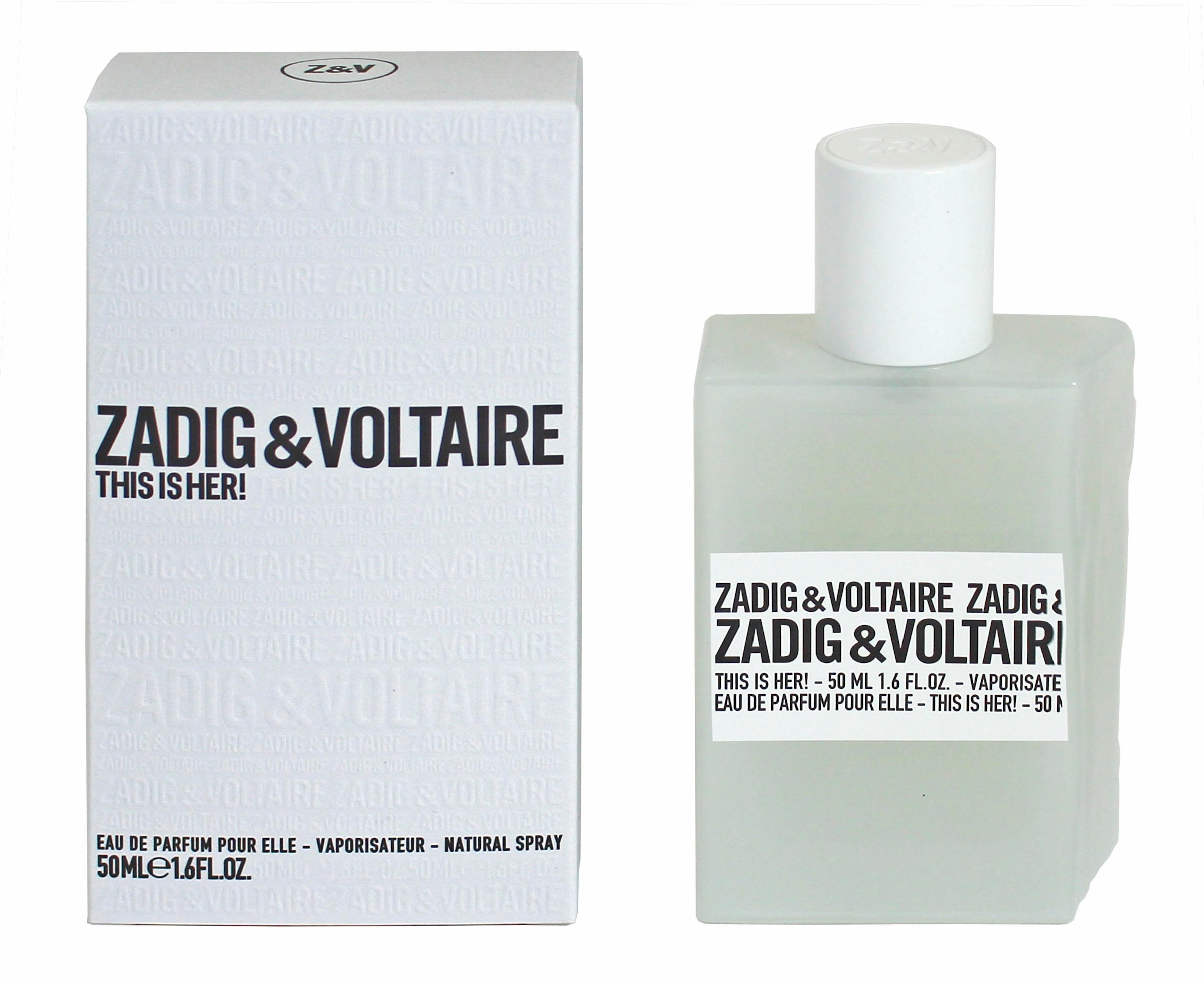 ZADIG & VOLTAIRE Eau de Parfum »This is Her!«, mit blumig-orientalischer Note