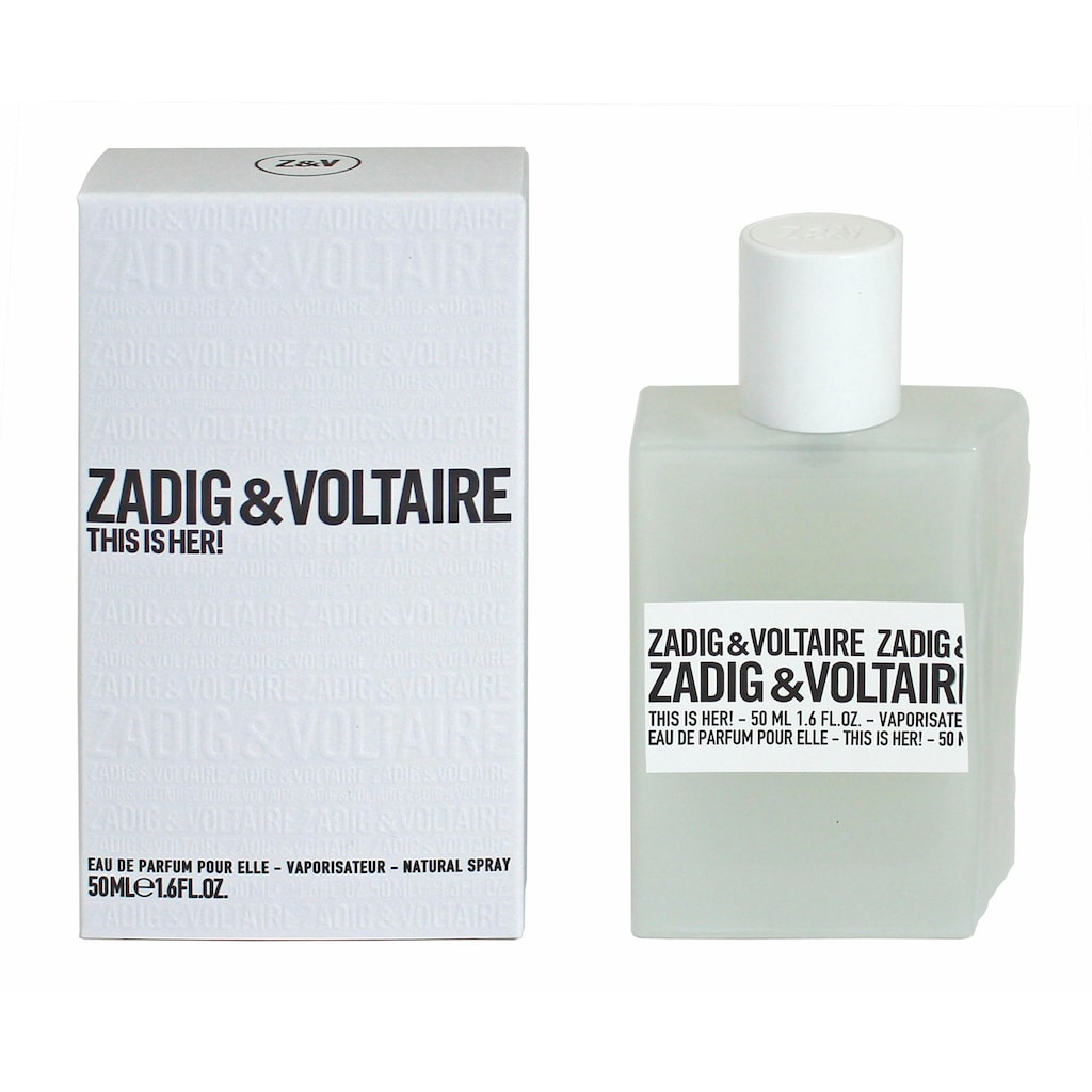 ZADIG & VOLTAIRE Eau de Parfum »This is Her!«