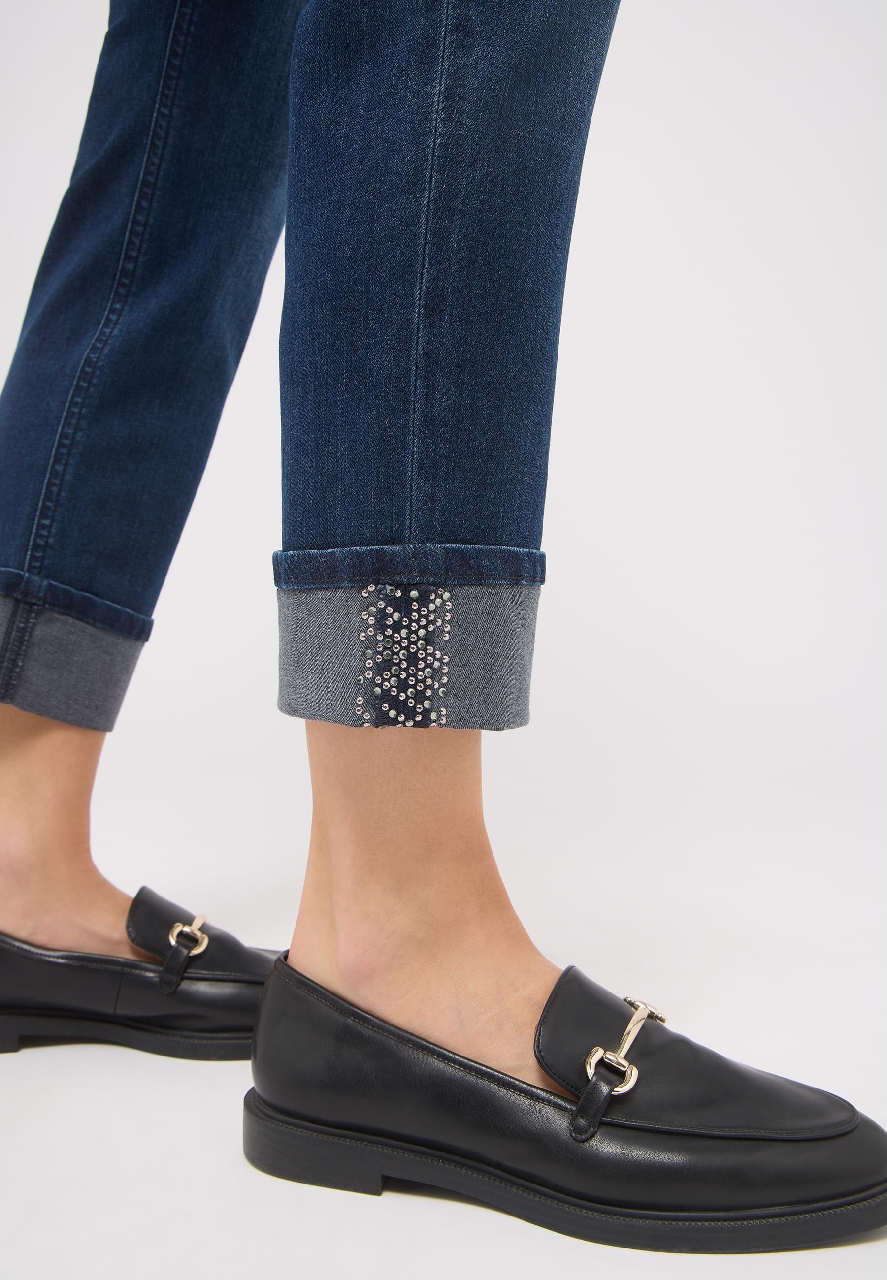 AENGELS Bequeme Jeans »AENGELS Cici Crop Glam«