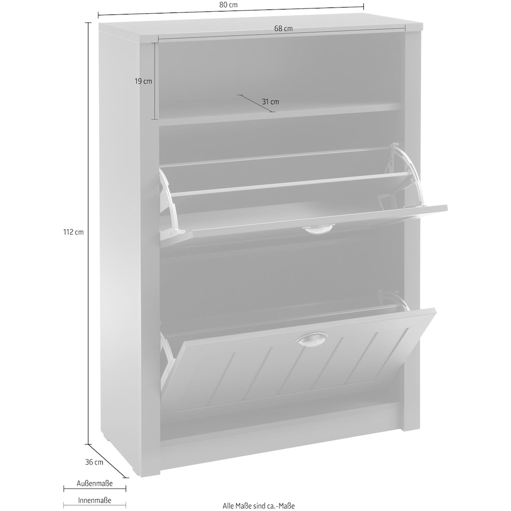 Home affaire Schuhschrank »ASCOT«