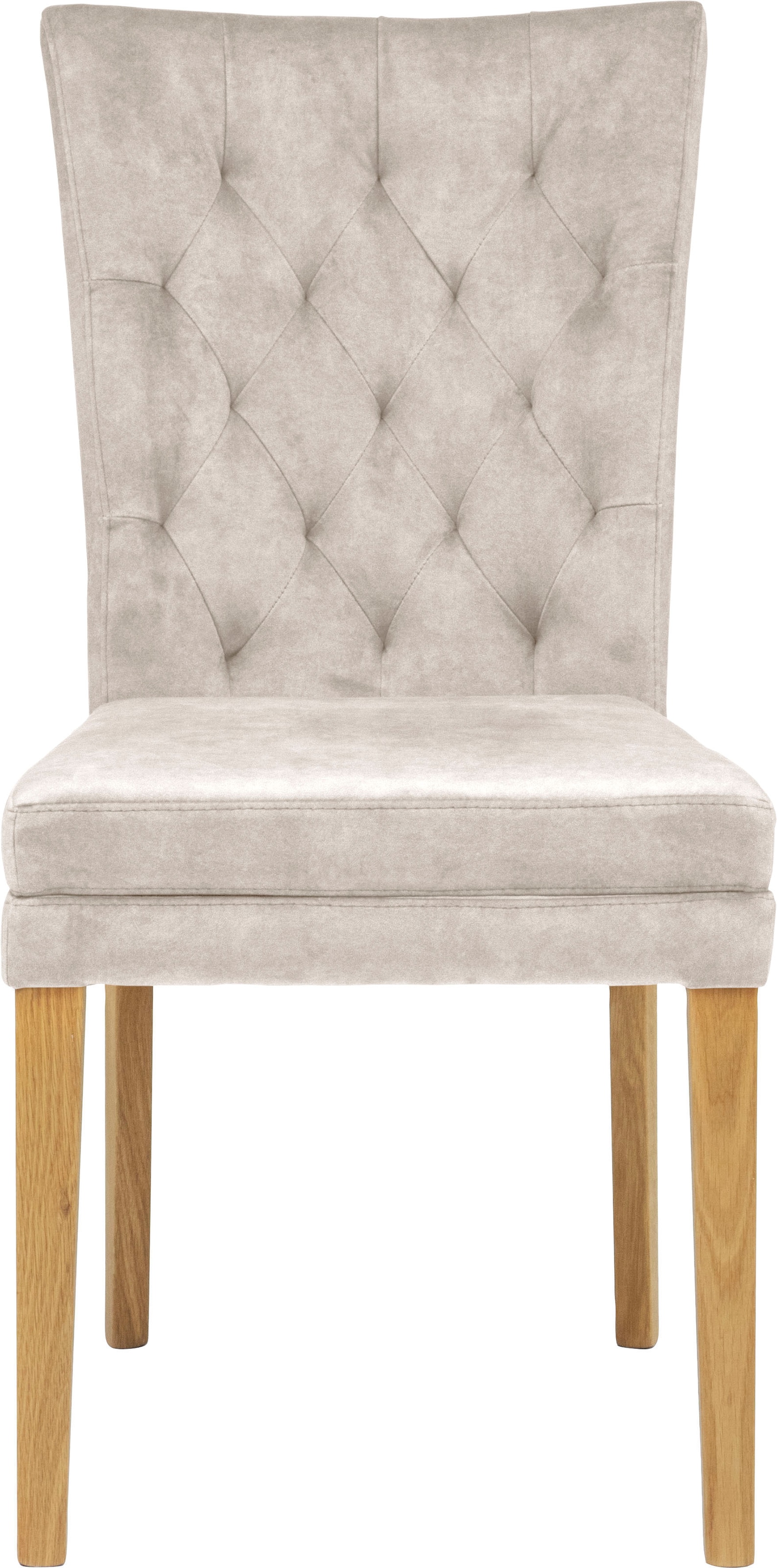 Home affaire Esszimmerstuhl »Colorado BESTSELLER Polsterstuhl«, (Set), 2 St., Samtvelours, Beine in eiche oder nussbaum. Im 2er, 4er oder 6er-Set