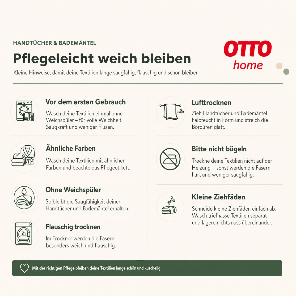 OTTO home Saunatuch »Vanessa, 2 Saunatücher, 80x200cm, in Standard- und Premium-Qualität« Handtücher mit Bordüre, 100% Baumwolle, einfarbig, weich