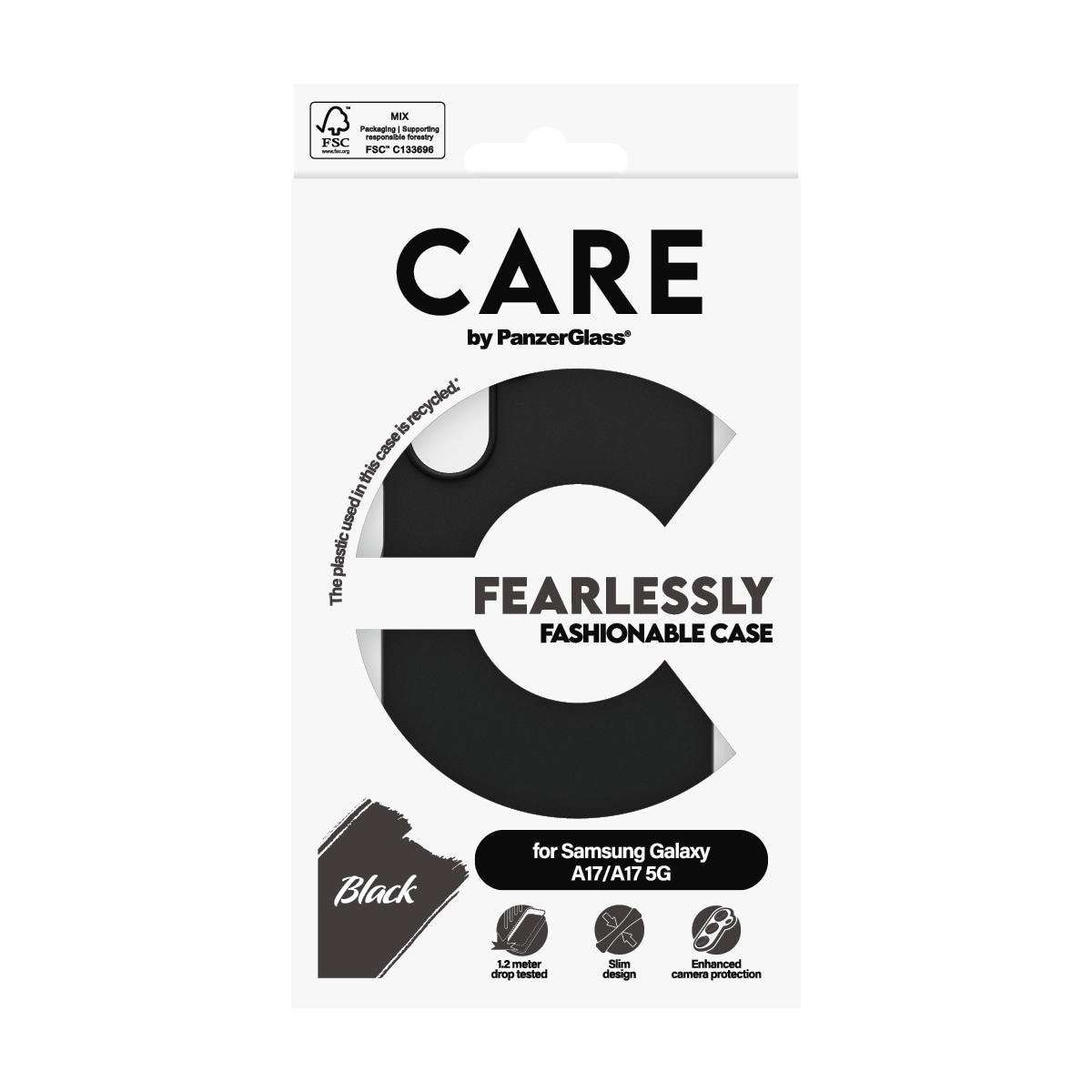 CARE by PanzerGlass Handyhülle »Fearlessly Fashionable Case für Samsung Galaxy A17/A17 5G«, Samsung Galaxy A17-Samsung Galaxy A17 5G, Backcover, Schutzhülle, Handyschutzhülle, Case, Schutzcase, stoßfest