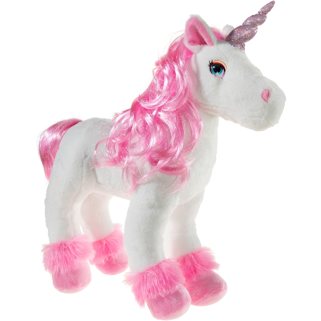 Heunec® Kuscheltier »Einhorn mit Puppenhaar 40 cm«