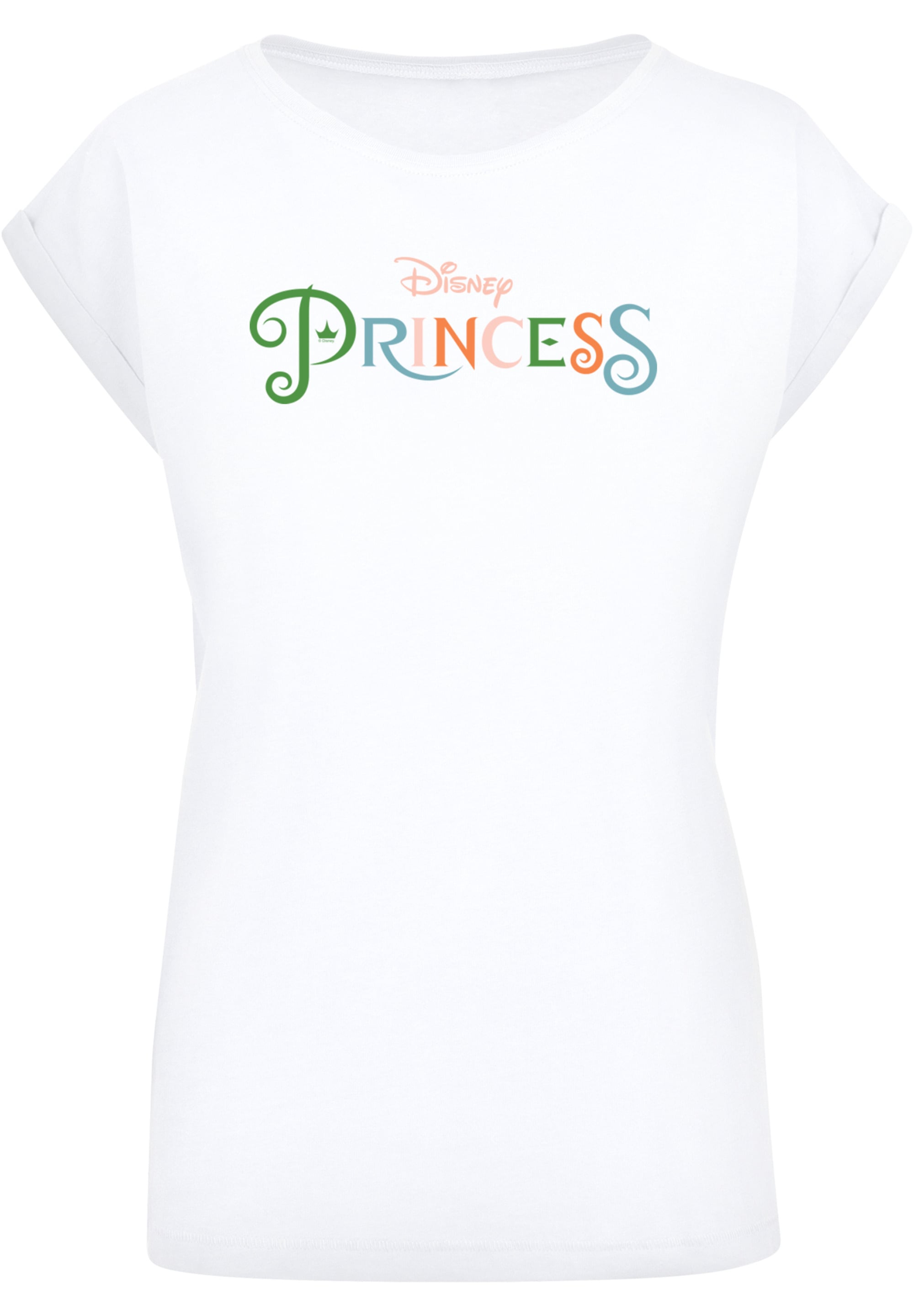 F4NT4STIC T-Shirt »Disney Logo Prinzessin«, Print