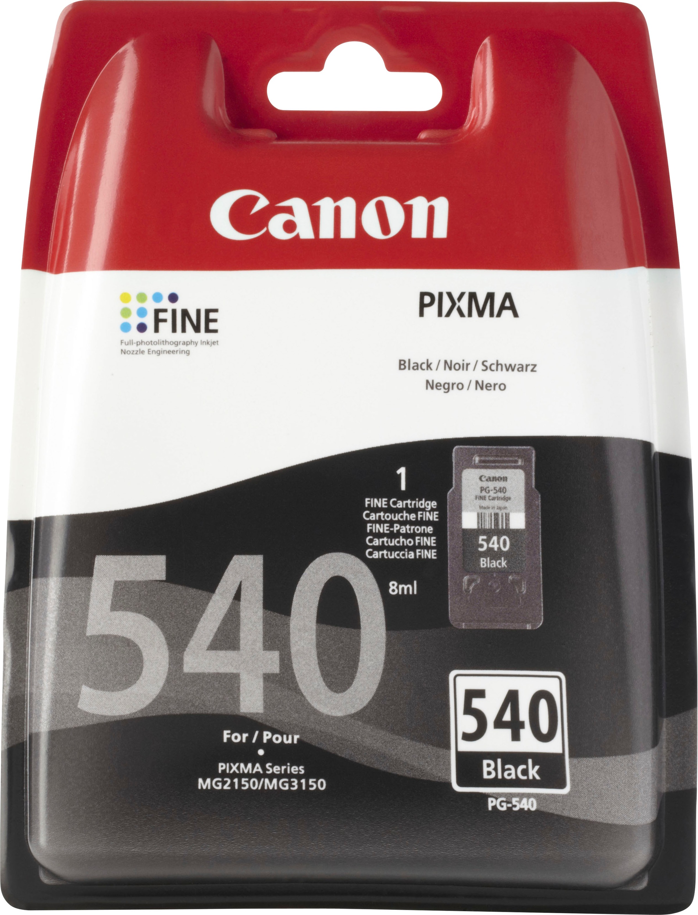 Canon Tintenpatrone »PG-540«, original Druckerpatrone 540 schwarz kaufen