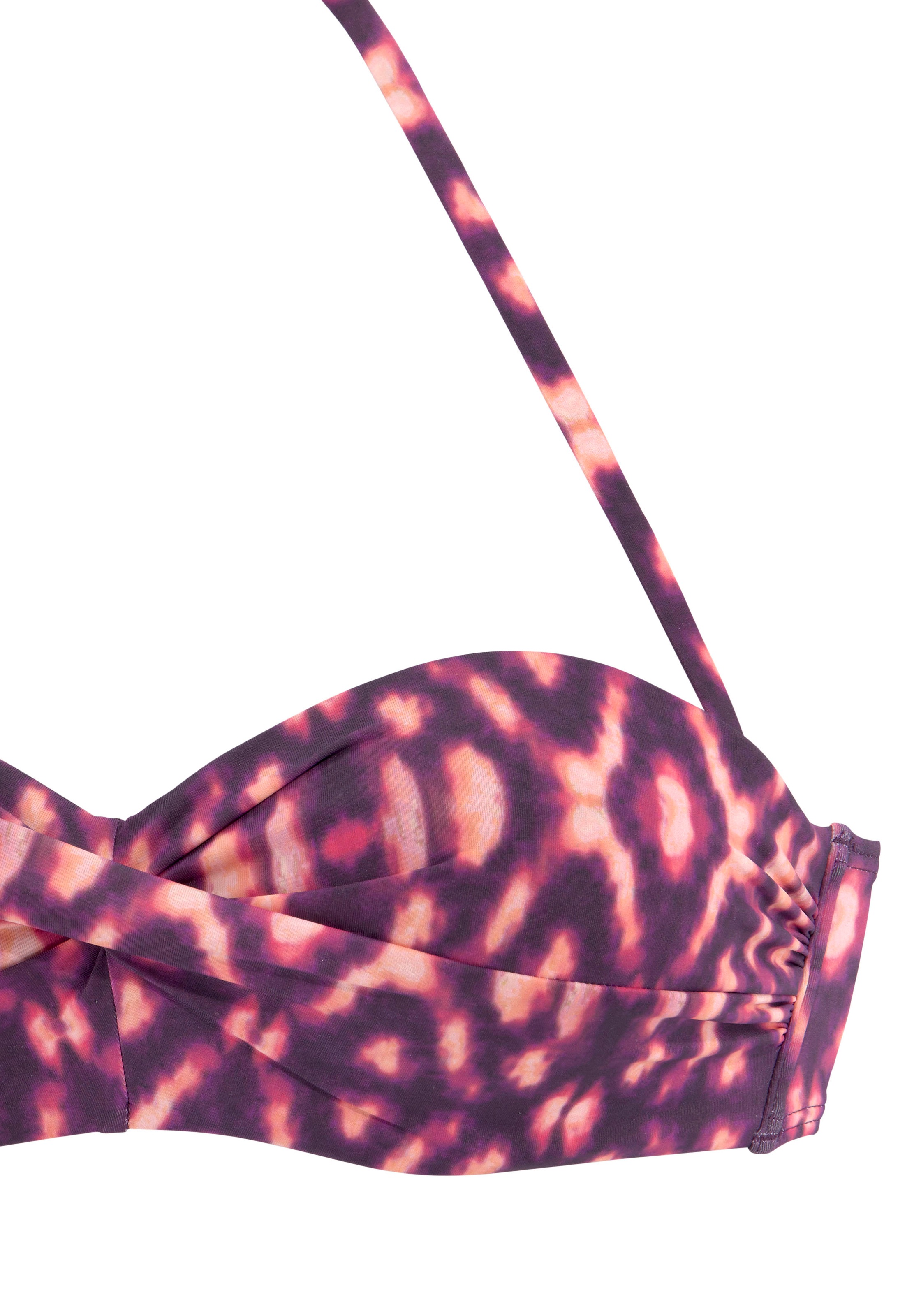 LASCANA Bügel-Bandeau-Bikini mit abnehmbaren Träger