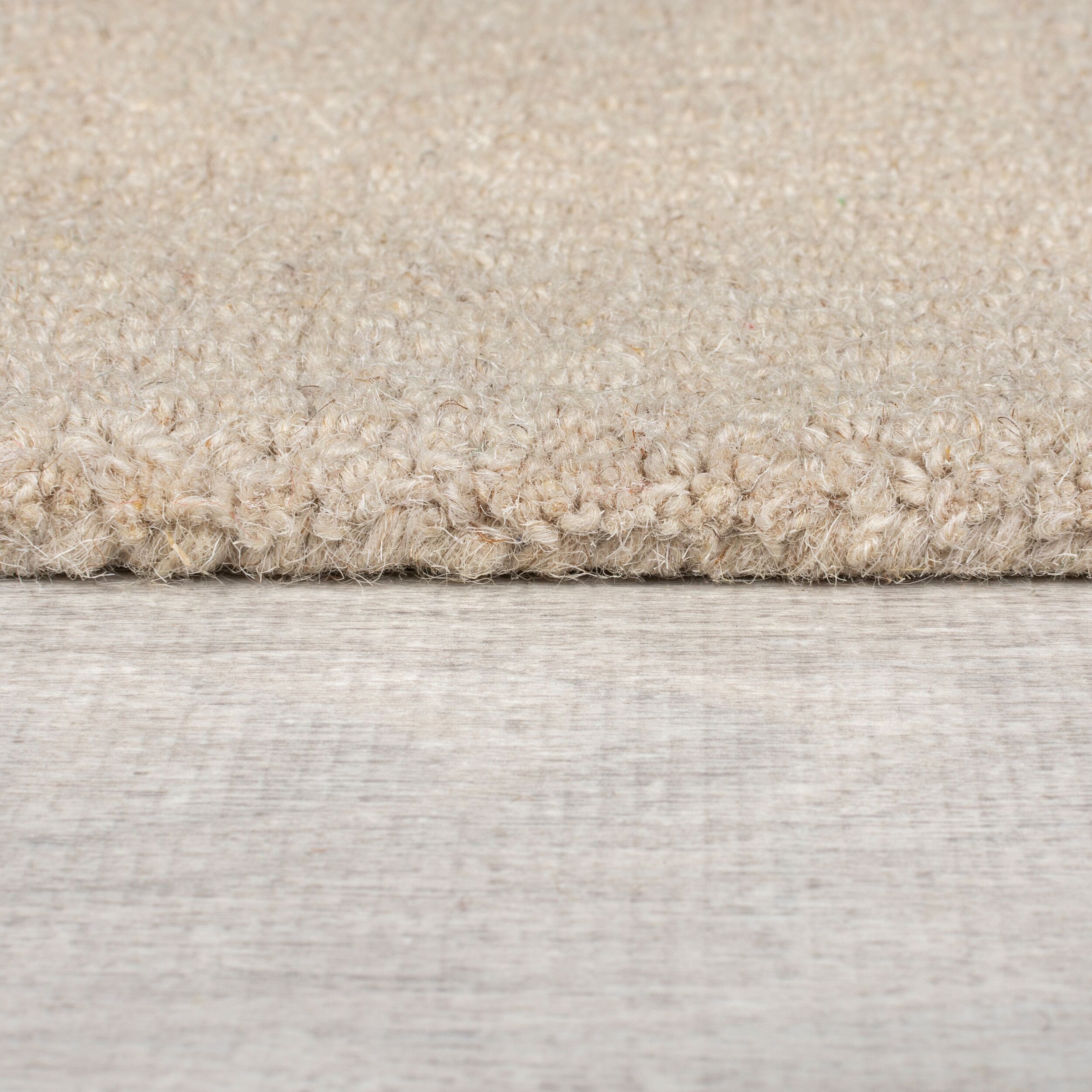 Wollteppich FLAIR RUGS "Glow, gemustert & modern", grün, B:160cm H:8mm L:230cm, Wolle, Teppiche, fußbodenheizungsgeeignet, mit Hoch-Tief-Effekt 3