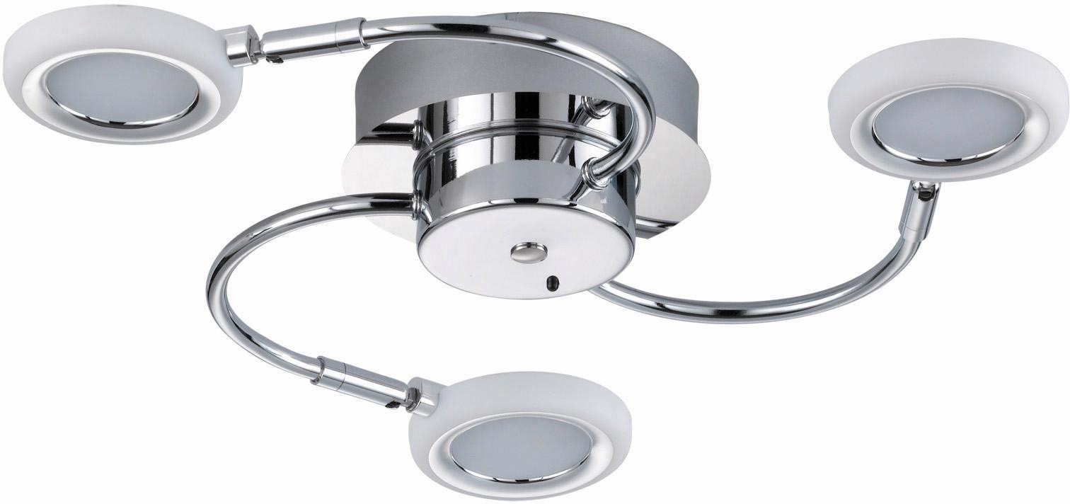 TRIO Leuchten LED Deckenleuchte TURNER, LED-Board, Kaltweiß-Neutralweiß-Tageslichtweiß-Warmweiß, mit RGBW-Farbwechsler