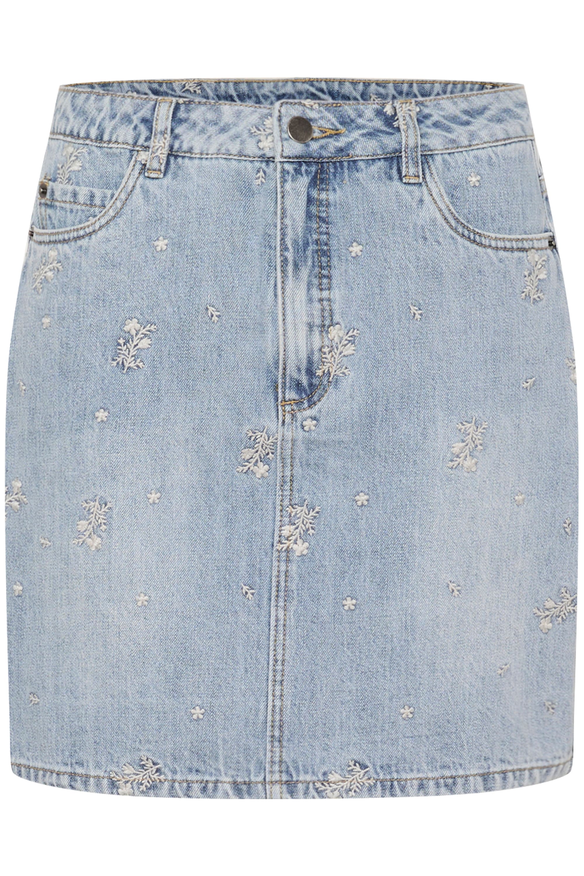 KAFFE Jeansrock "Damen Denimrock KAbabeth"