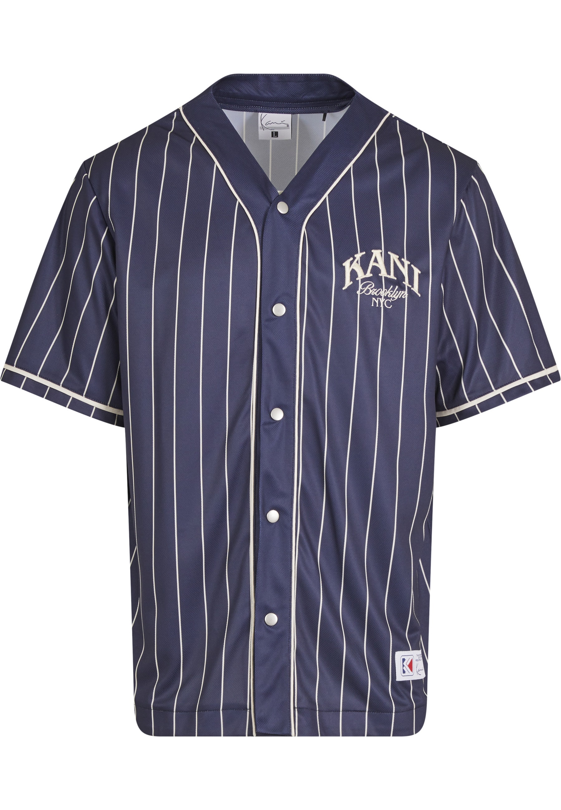 Karl Kani T-Shirt "Karl Kani Kani Pinstripe Baseball Jersey" 1