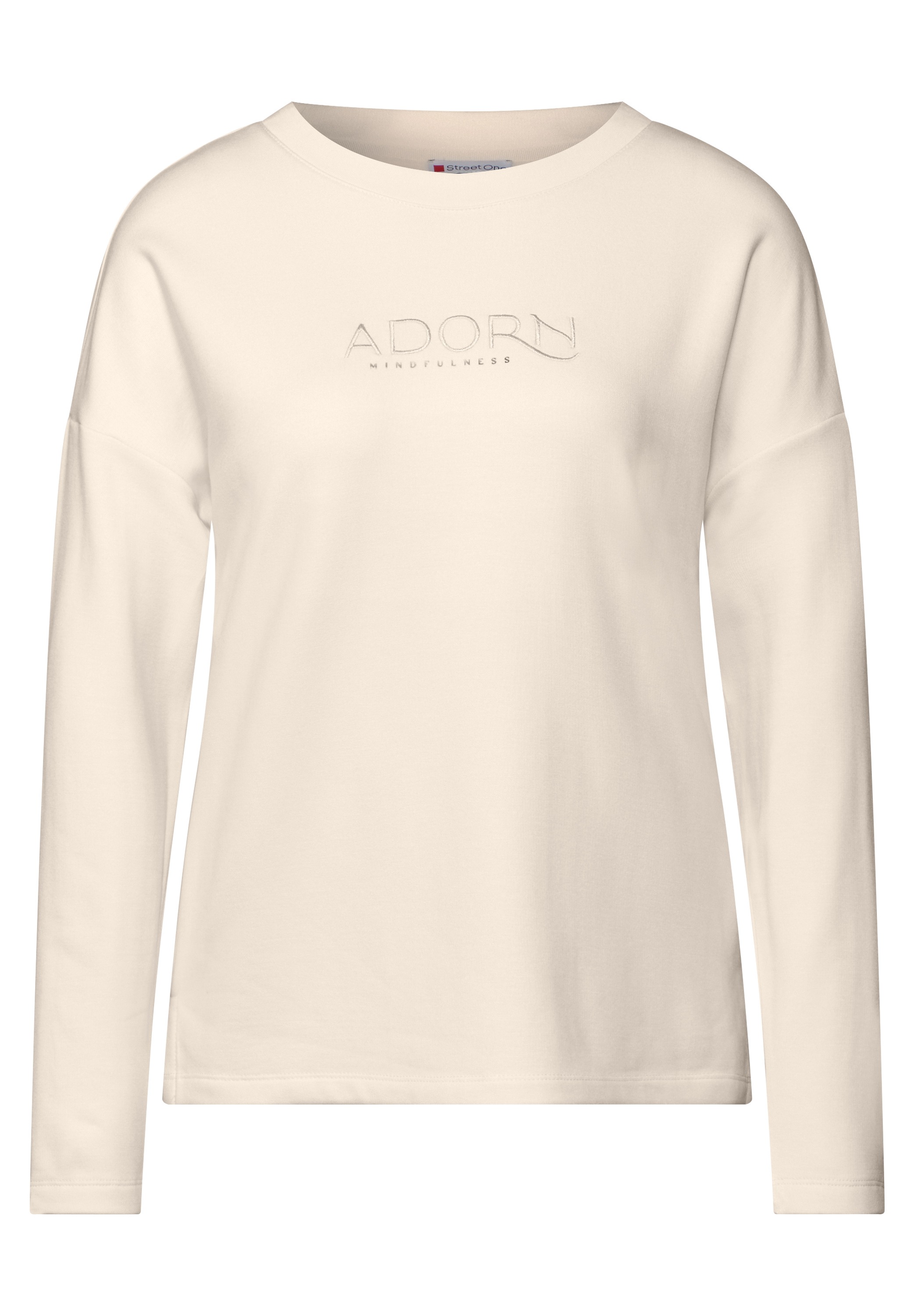STREET ONE Langarmshirt, Rundhalsausschnitt