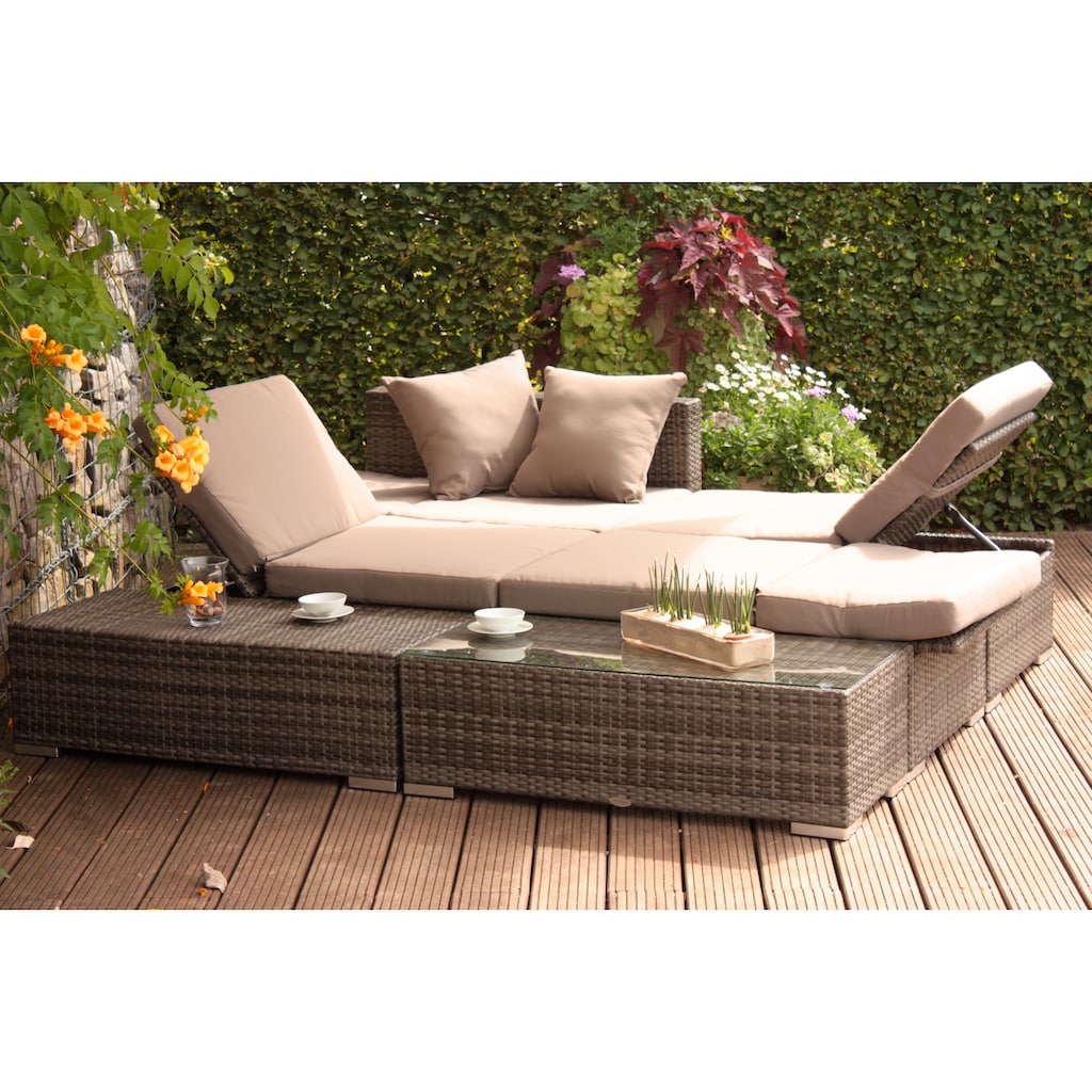 Garden Pleasure Gartenlounge-Set »Alcudia«, (Set)