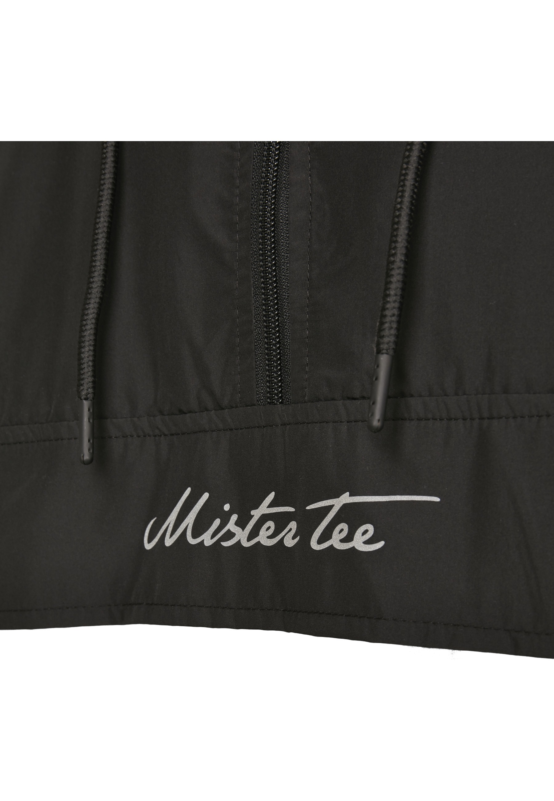 MisterTee Allwetterjacke »MisterTee Herren Reflective Mister Tee Windbreaker« 1 Stk. tlg. ohne Kapuze