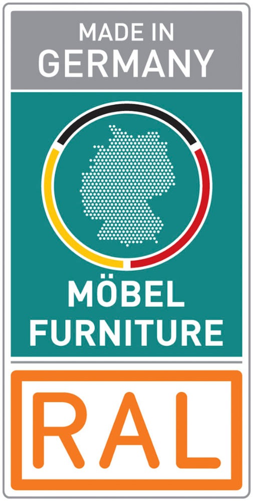 LeGer Home by Lena Gercke Nachtkommode »Nachttisch Nachtschrank Nachtkonsole SERINA eleganter Eyecatcher« inkl. SOFT-CLOSE-FUNKTION,  mit 3 Schubkästen sowie hochwertigen Metallgriffen MADE IN GERMANY