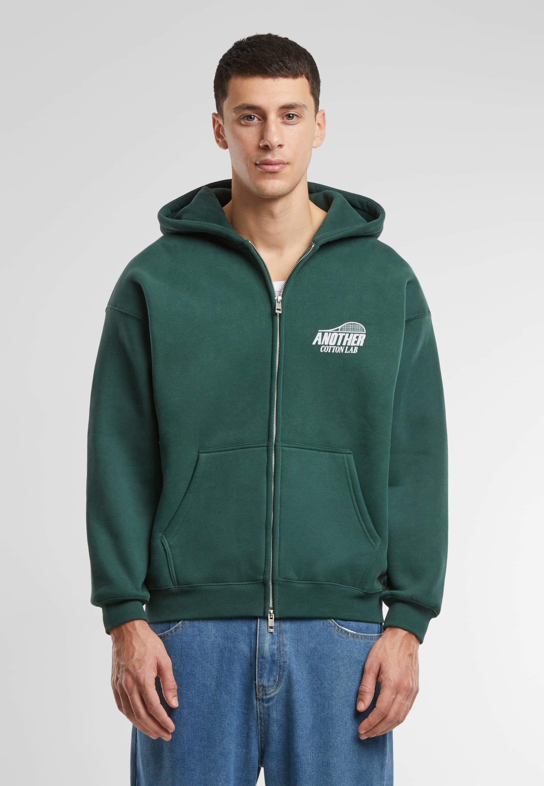 Another Cotton Lab Sweatjacke »Another Cotton Lab Another Racket Oversized Zip Hoodie«
