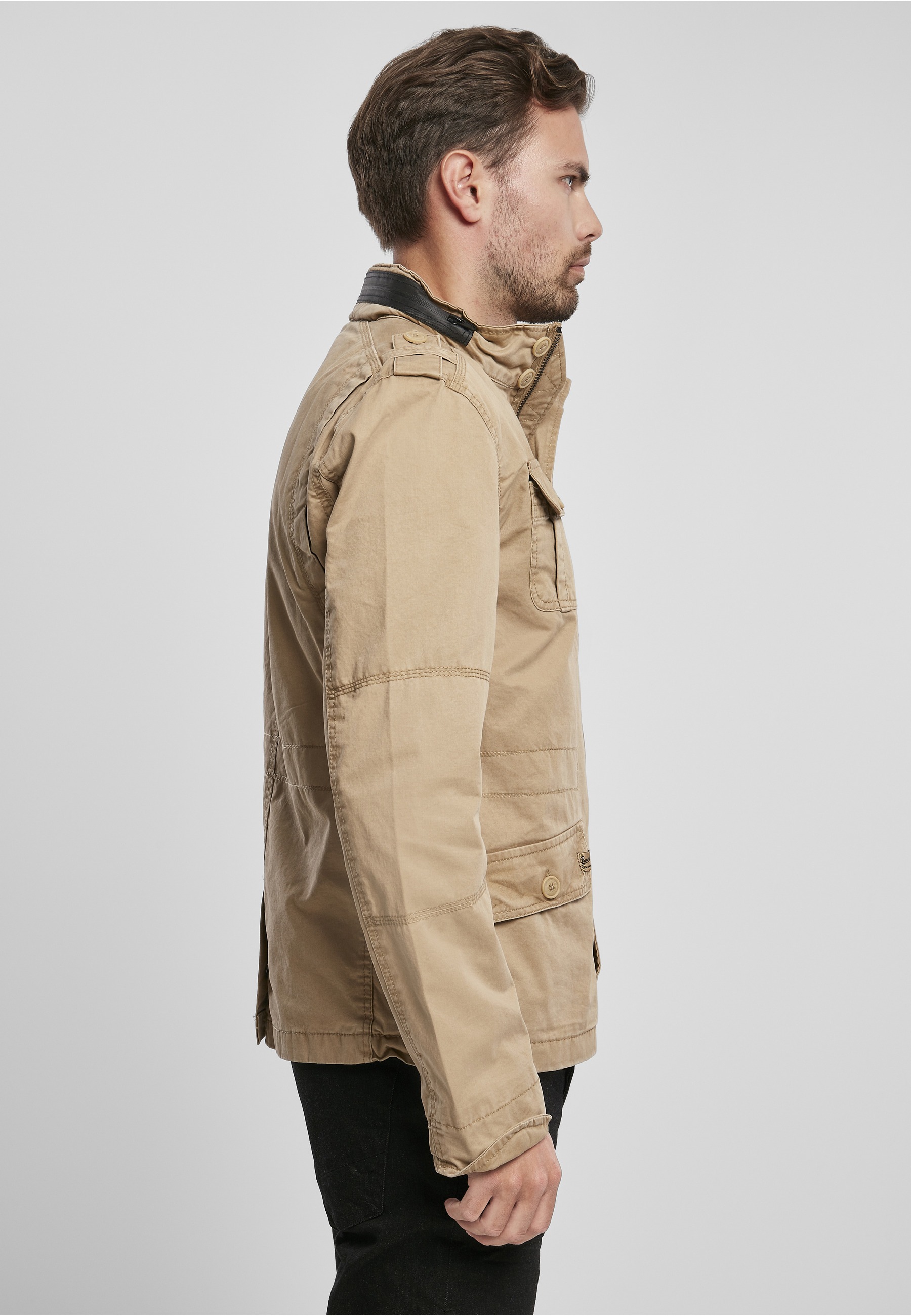 Brandit Allwetterjacke »Brandit Herren Britannia Jacket« 1 Stk. tlg. ohne Kapuze