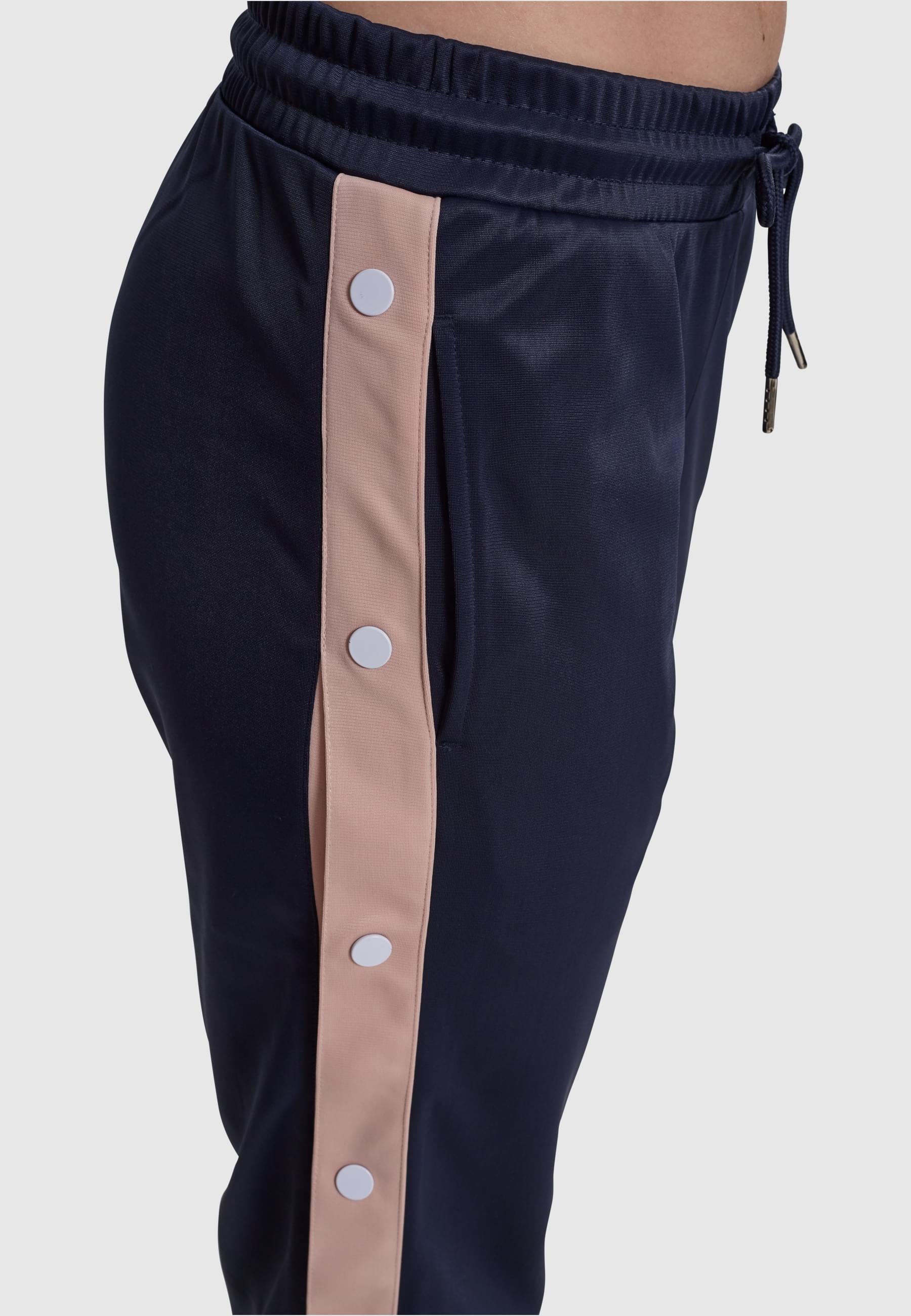 URBAN CLASSICS Stoffhose »Urban Classics Damen Ladies Button Up Track Pants«, (1 tlg.)