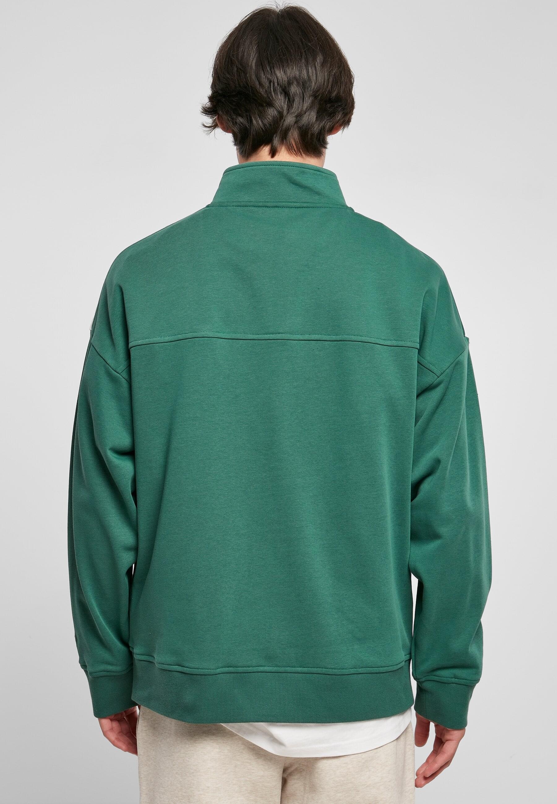 Starter Black Label Strickfleecejacke »Starter Black Label Herren Starter Triangle Troyer«, (1 St.), ohne Kapuze