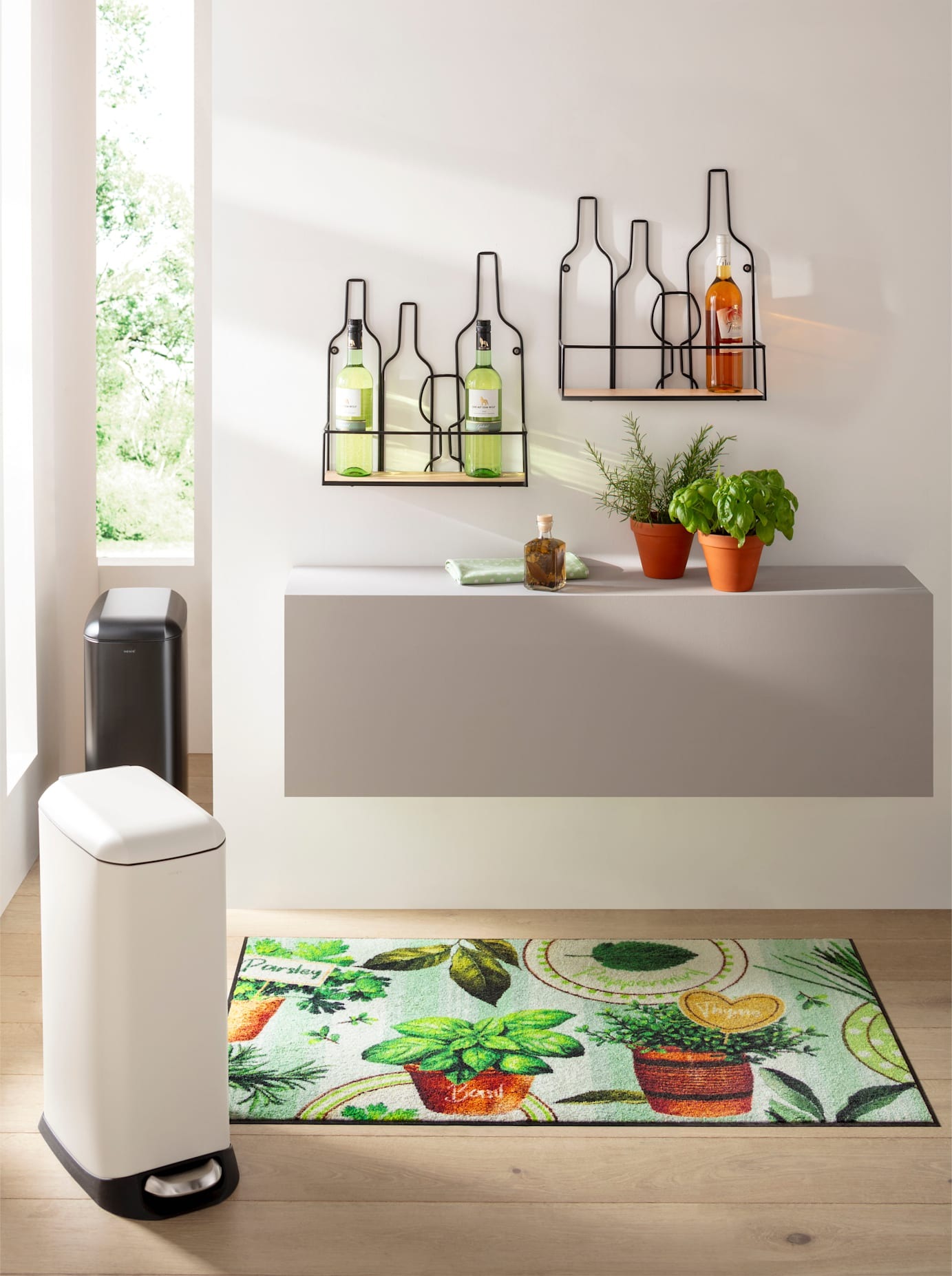 Salonloewe Salonloee Footmat Green Patterned 40x60cm 3